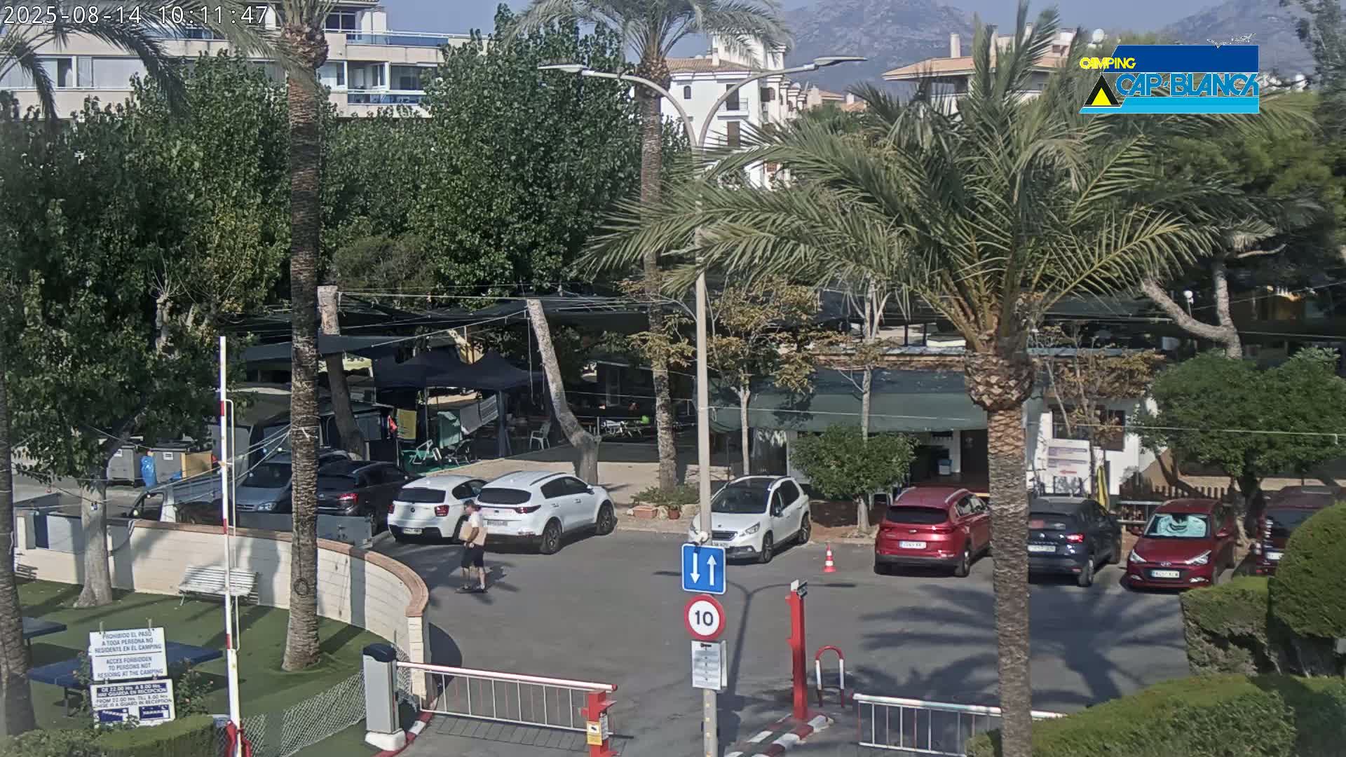 Altea, Camping Cap-Blanch Entrance - Alicante, Valencia, Spain