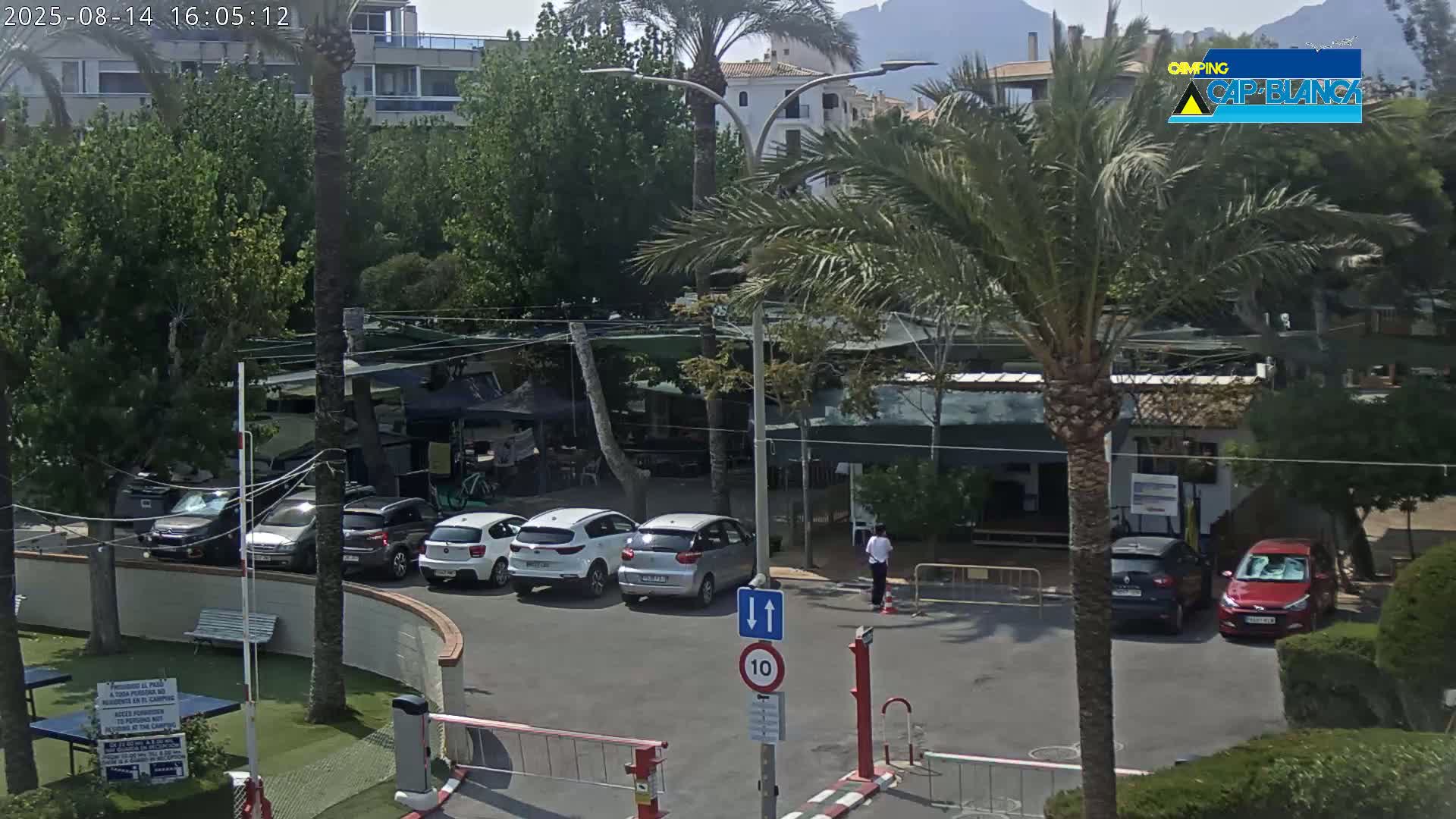Altea, Camping Cap-Blanch Entrance - Alicante, Valencia, Spain