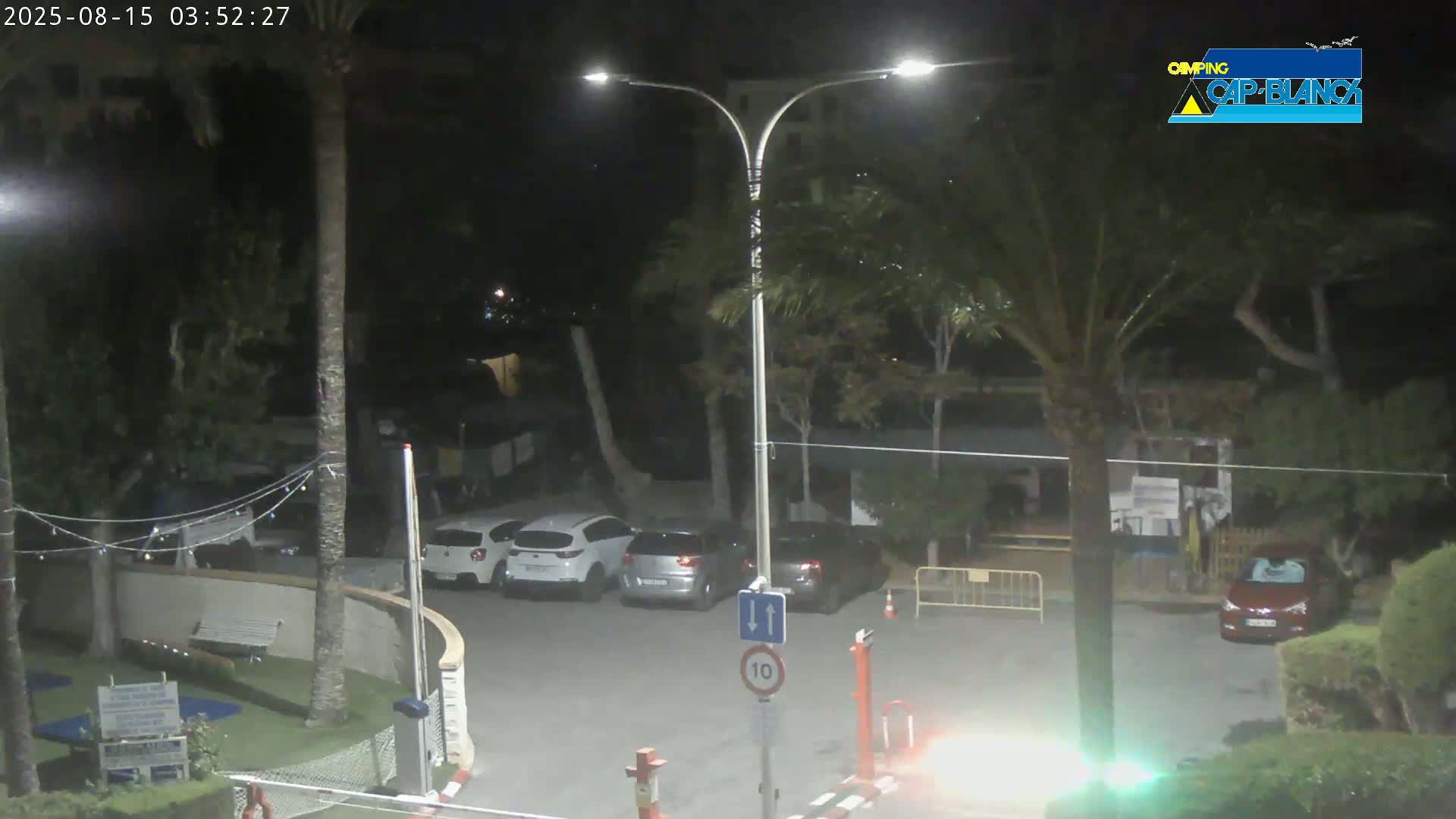 Altea, Camping Cap-Blanch Entrance - Alicante, Valencia, Spain