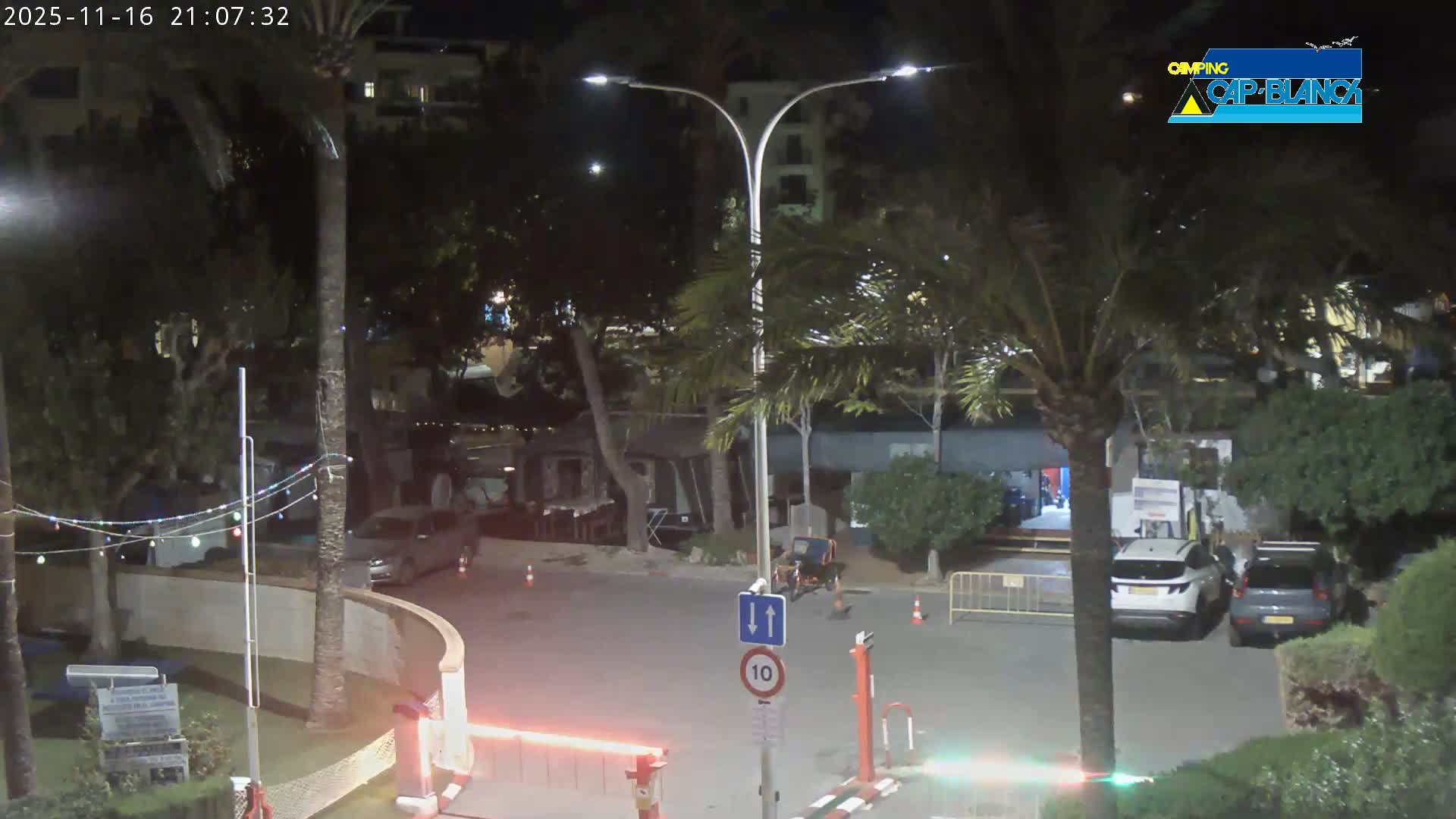 Altea, Camping Cap-Blanch Entrance - Alicante, Valencia, Spain