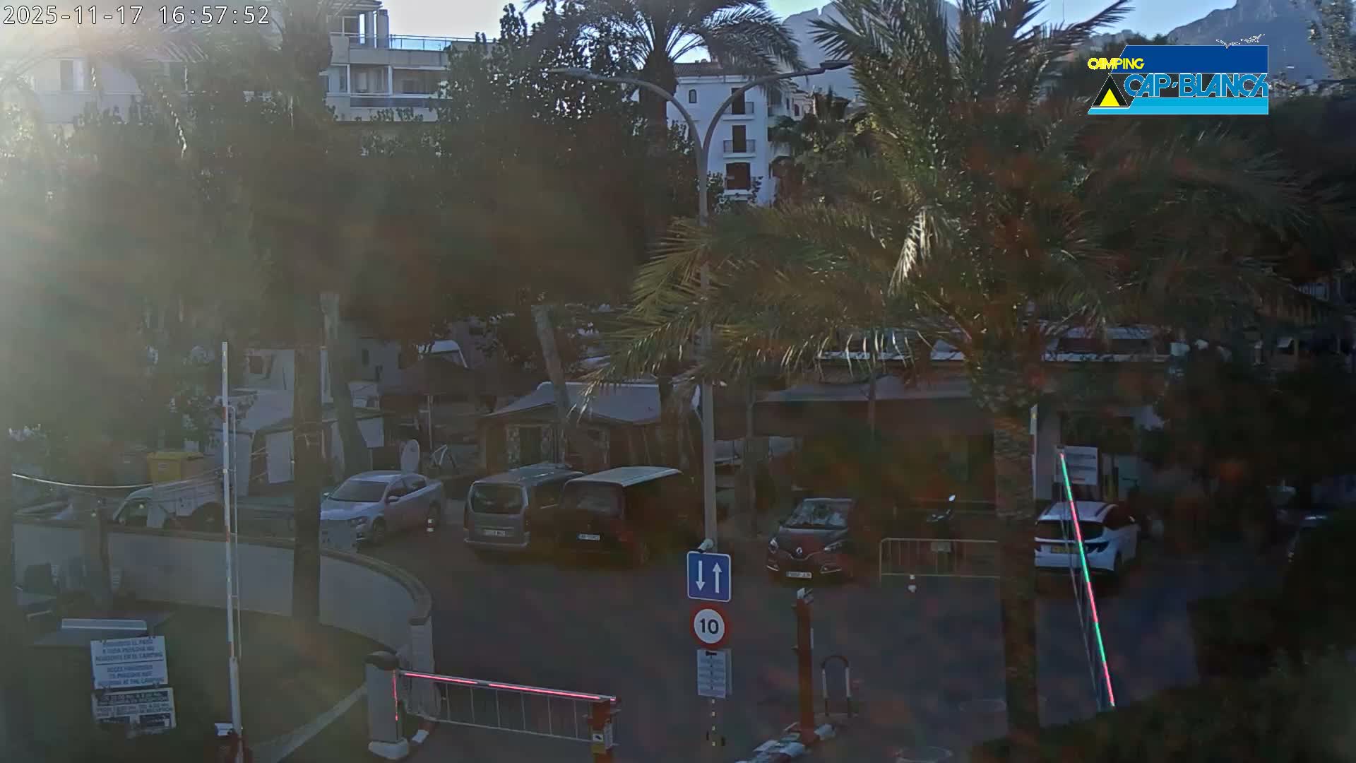 Altea, Camping Cap-Blanch Entrance - Alicante, Valencia, Spain