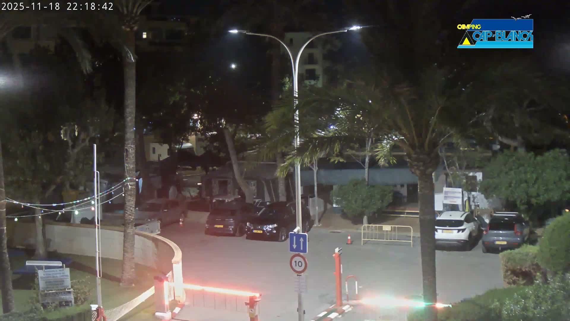 Altea, Camping Cap-Blanch Entrance - Alicante, Valencia, Spain