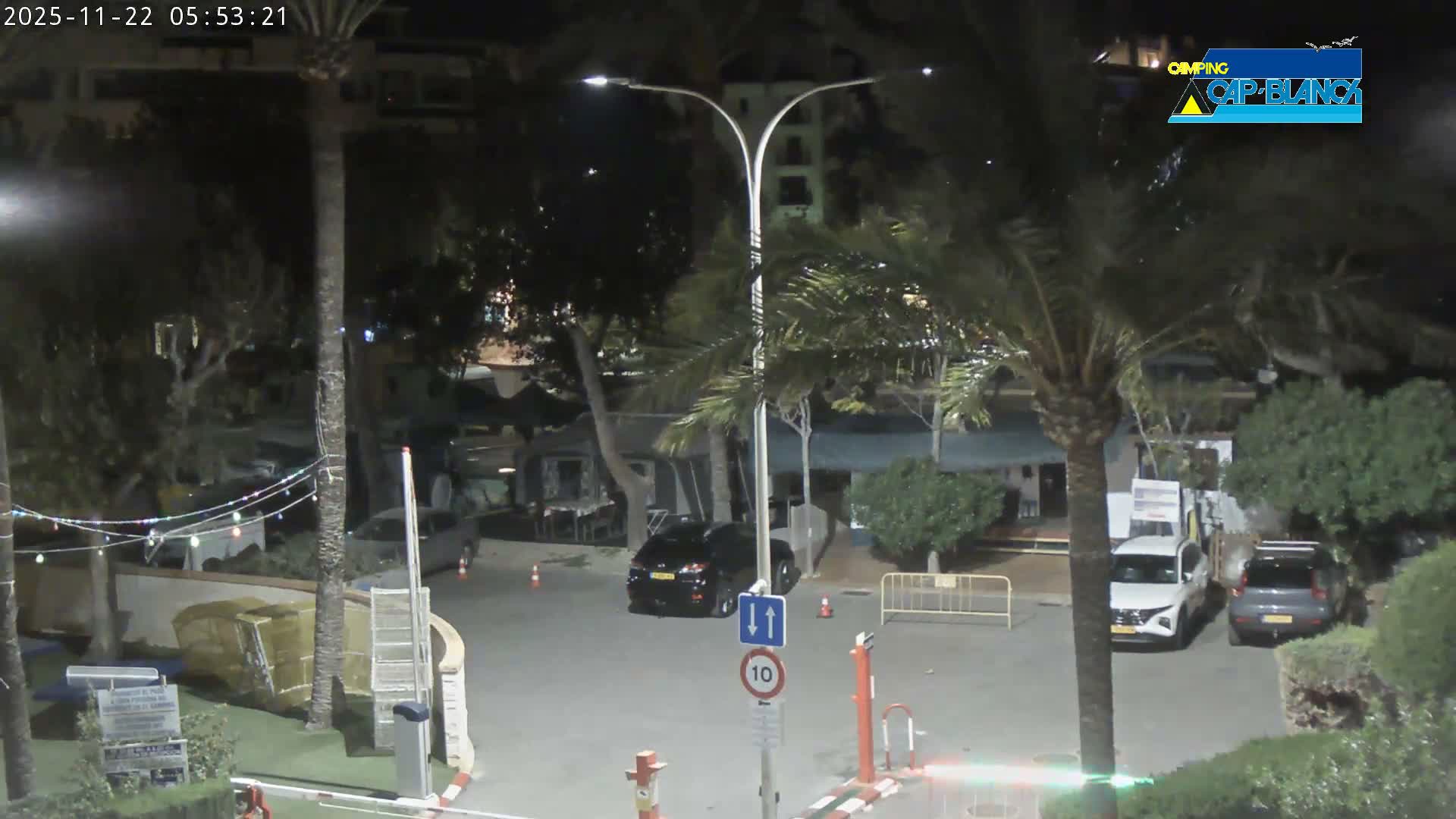 Altea, Camping Cap-Blanch Entrance - Alicante, Valencia, Spain