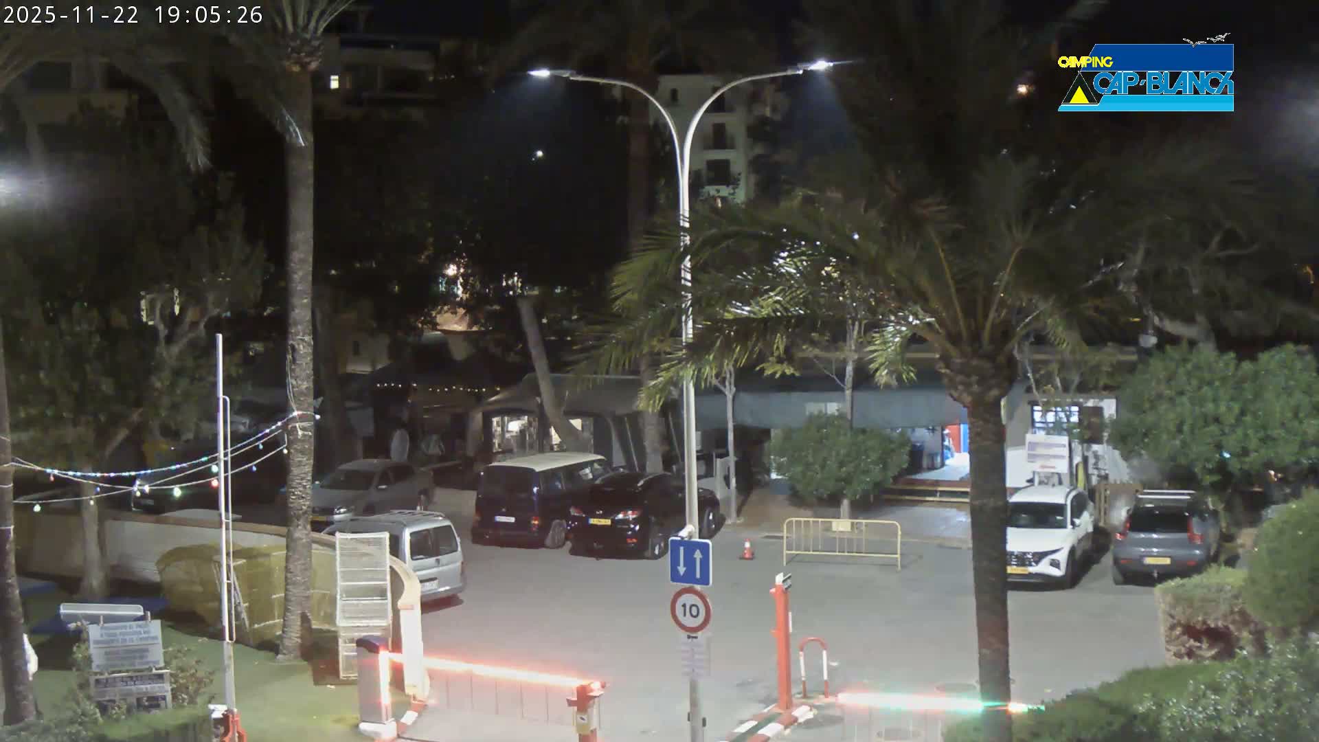 Altea, Camping Cap-Blanch Entrance - Alicante, Valencia, Spain