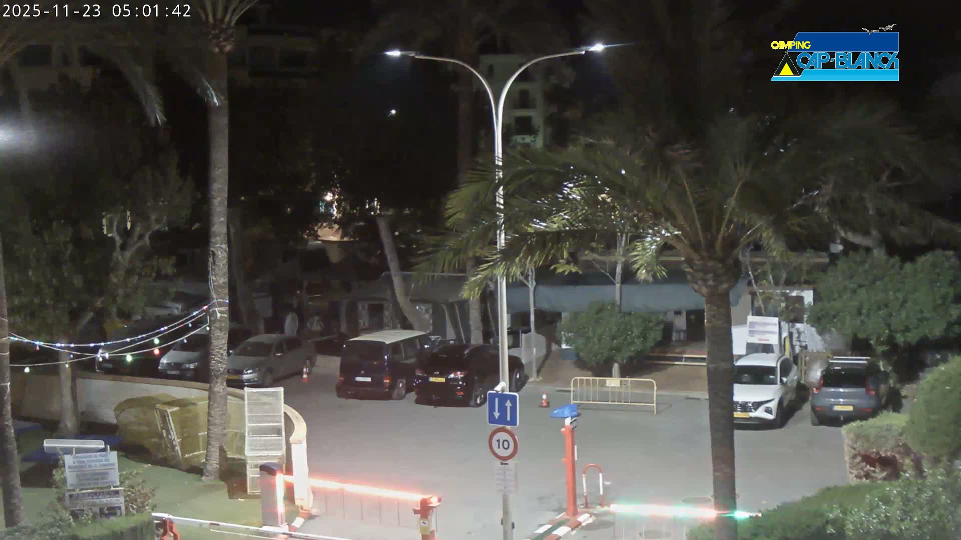 Altea, Camping Cap-Blanch Entrance - Alicante, Valencia, Spain