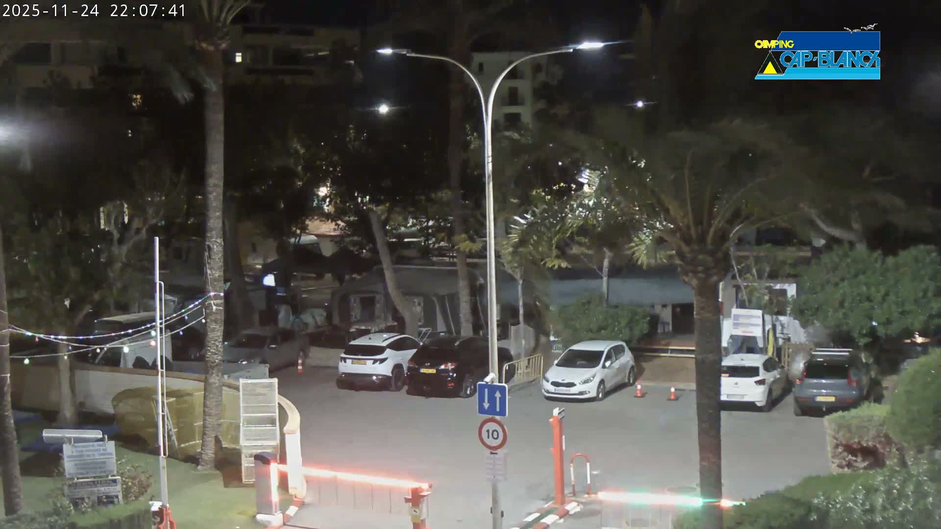 Altea, Camping Cap-Blanch Entrance - Alicante, Valencia, Spain