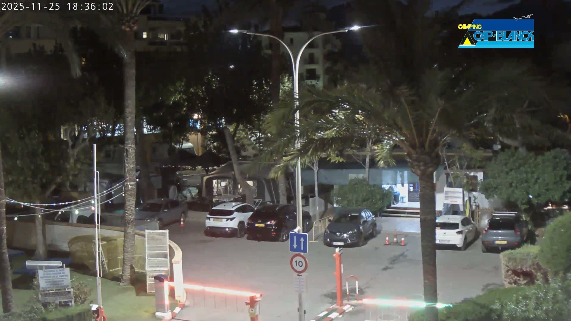 Altea, Camping Cap-Blanch Entrance - Alicante, Valencia, Spain