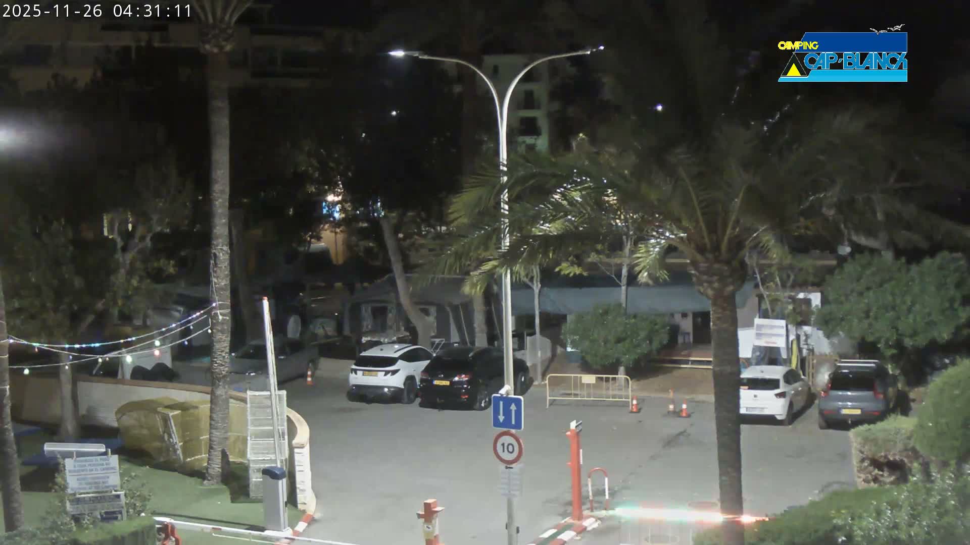 Altea, Camping Cap-Blanch Entrance - Alicante, Valencia, Spain