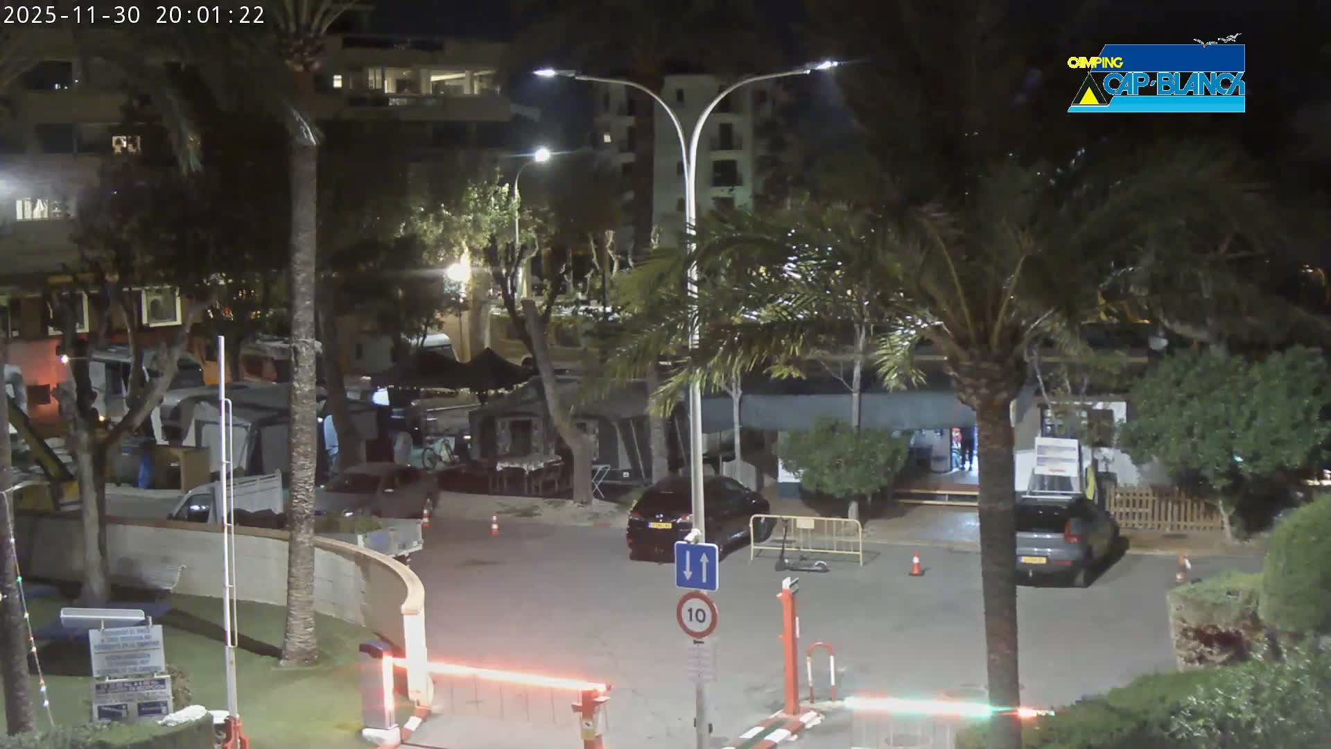 Altea, Camping Cap-Blanch Entrance - Alicante, Valencia, Spain