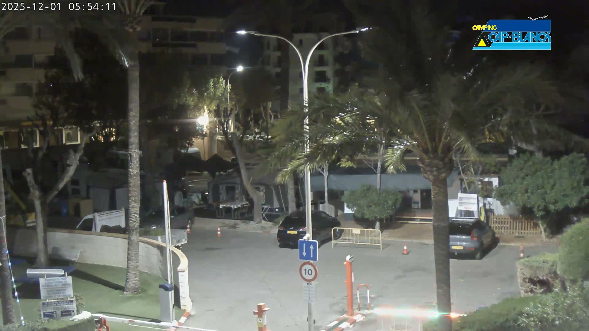 Altea, Camping Cap-Blanch Entrance - Alicante, Valencia, Spain