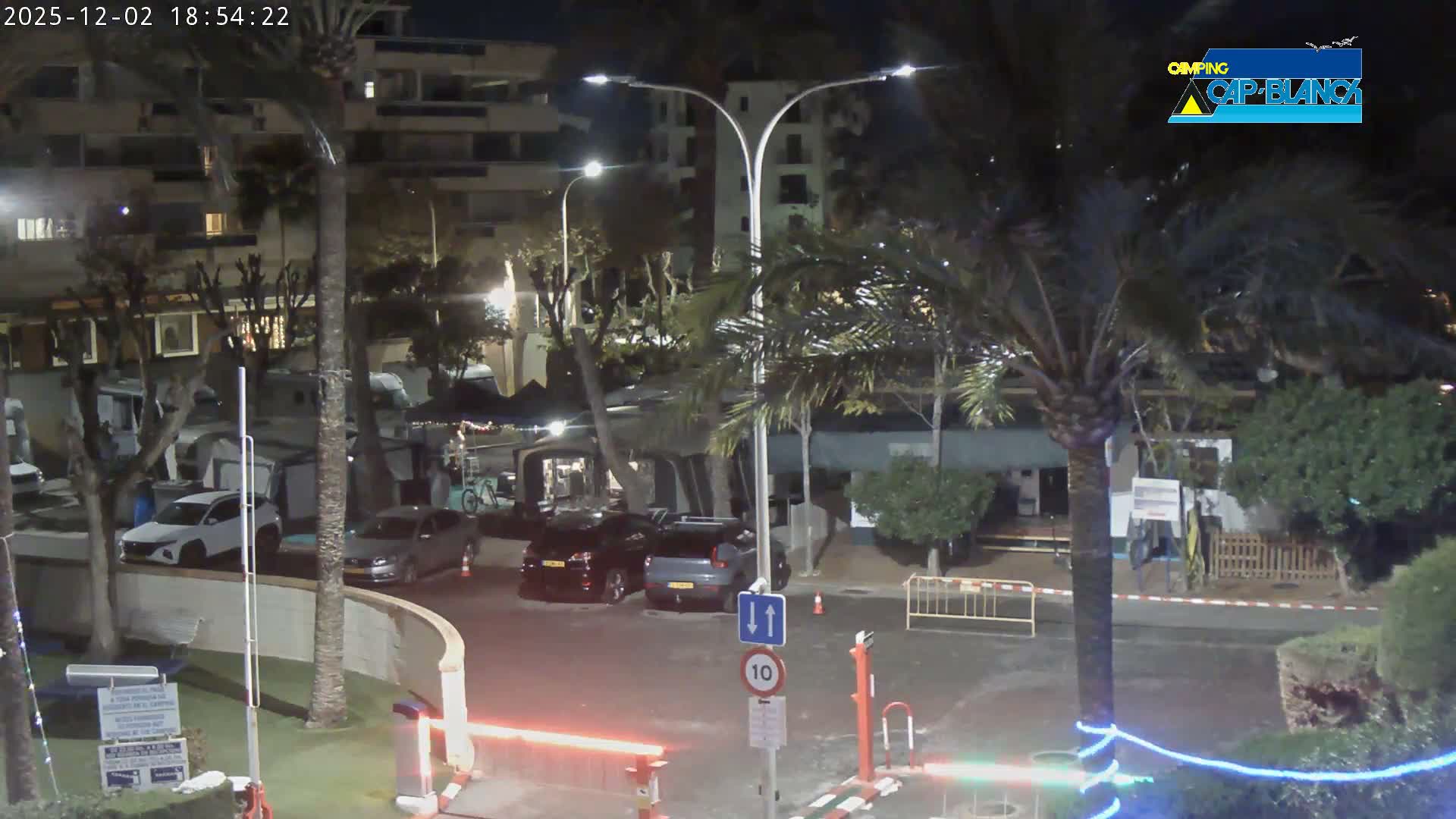 Altea, Camping Cap-Blanch Entrance - Alicante, Valencia, Spain