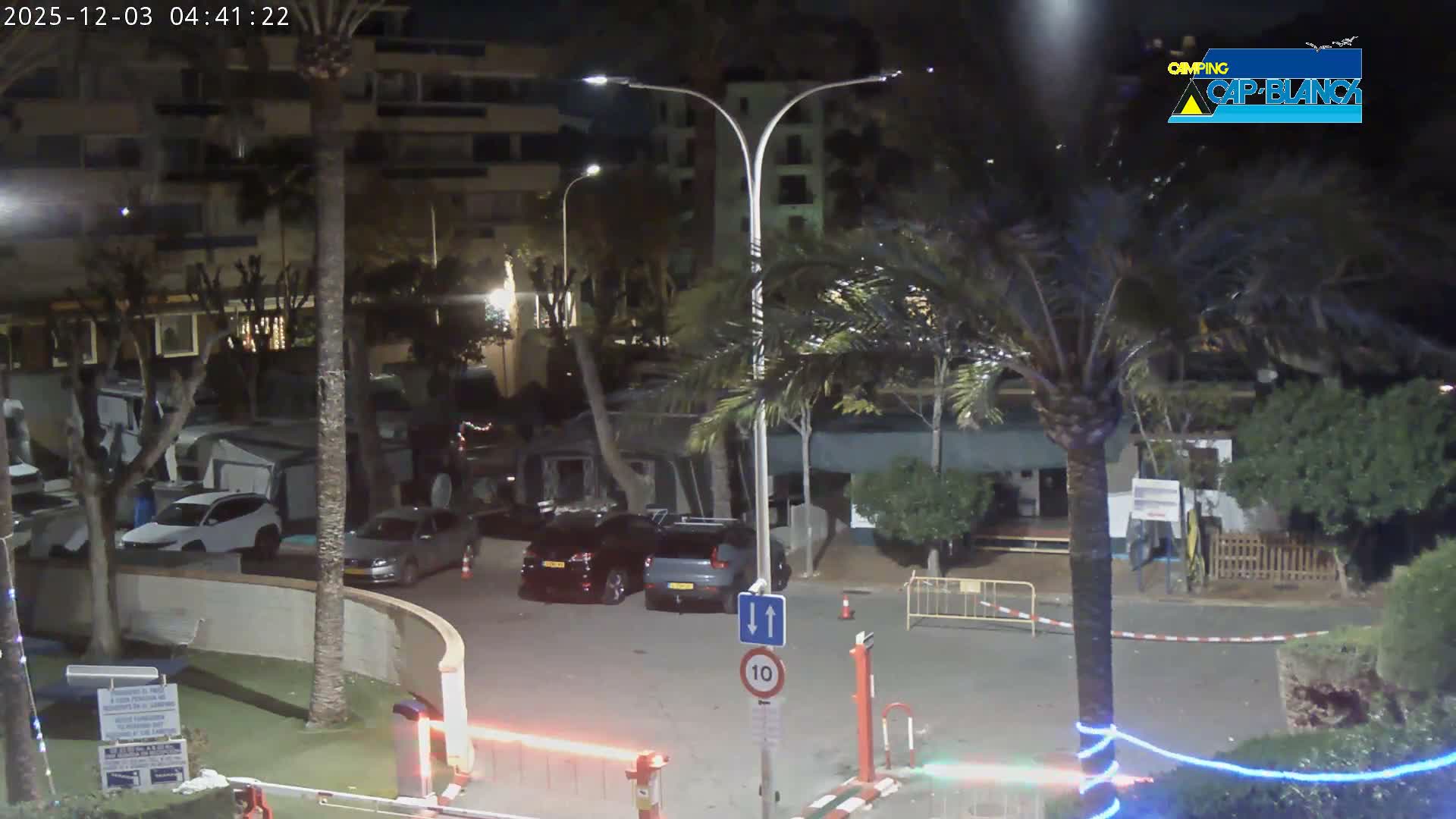 Altea, Camping Cap-Blanch Entrance - Alicante, Valencia, Spain