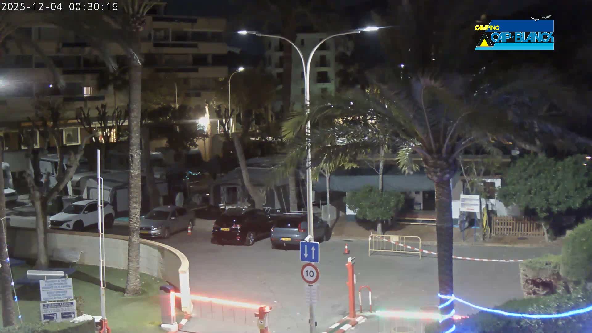Altea, Camping Cap-Blanch Entrance - Alicante, Valencia, Spain