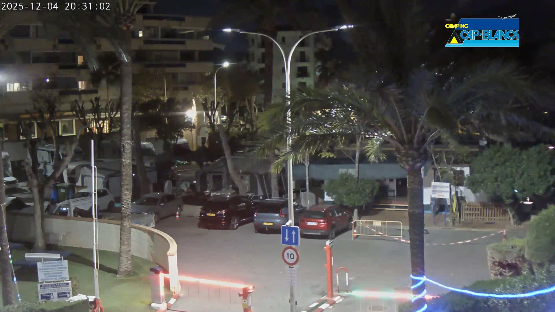 Altea, Camping Cap-Blanch Entrance - Alicante, Valencia, Spain