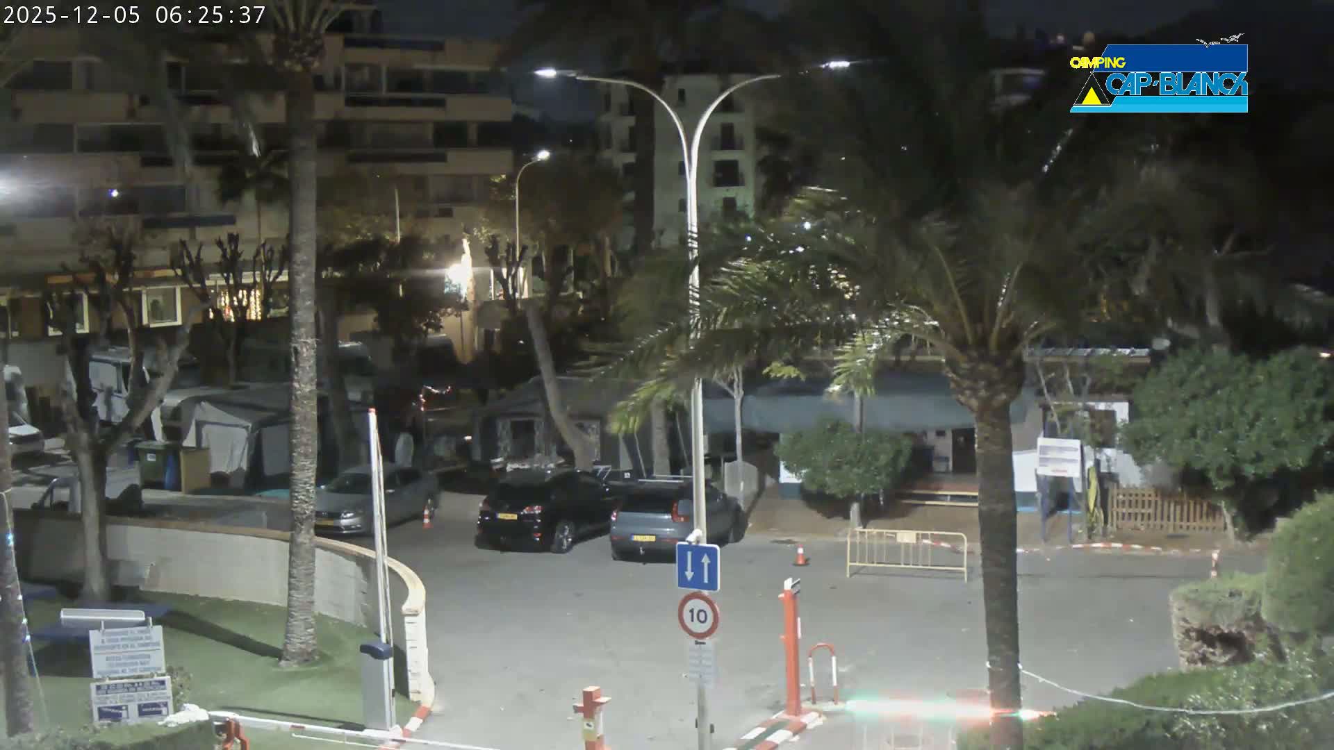 Altea, Camping Cap-Blanch Entrance - Alicante, Valencia, Spain