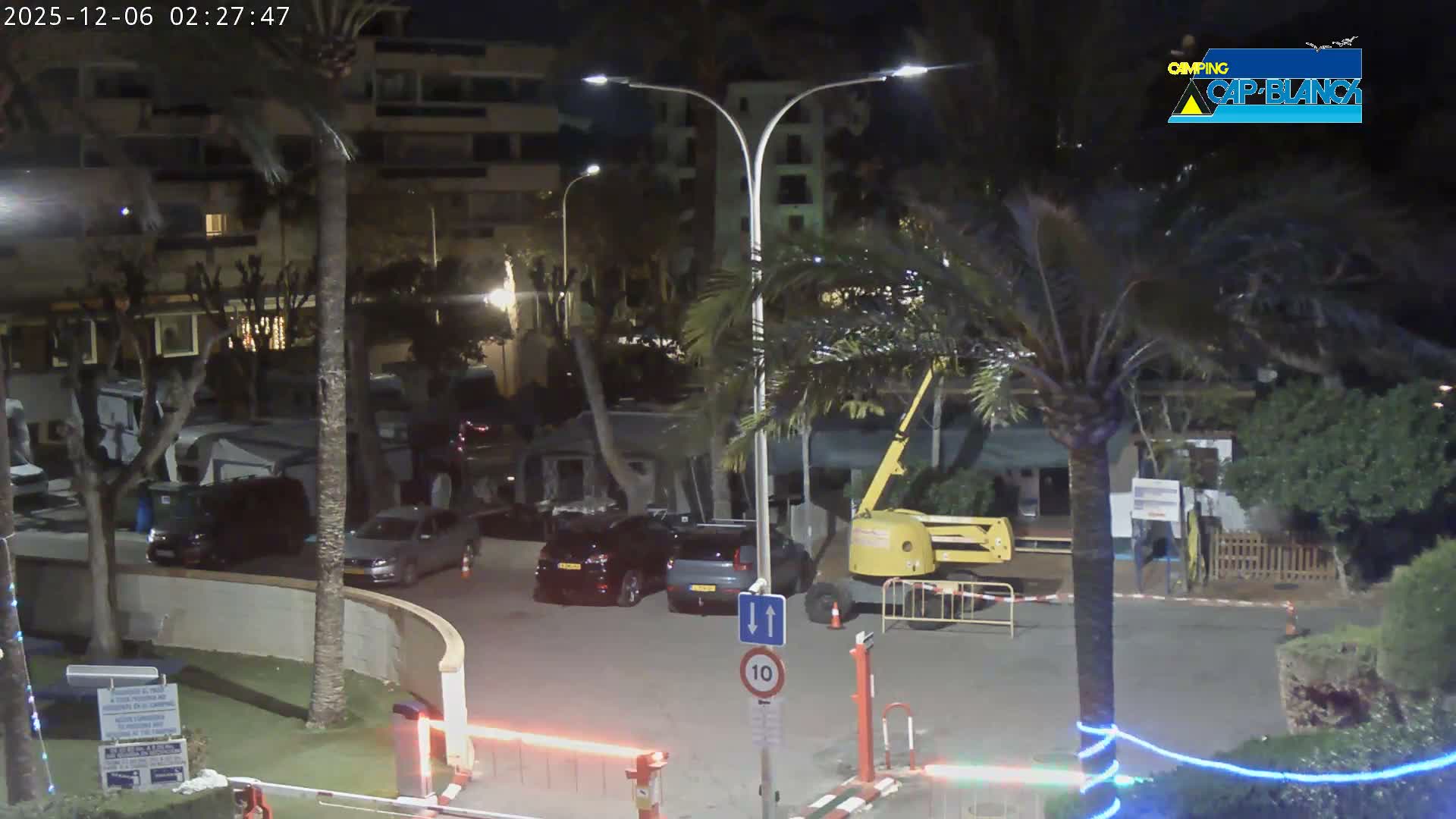 Altea, Camping Cap-Blanch Entrance - Alicante, Valencia, Spain