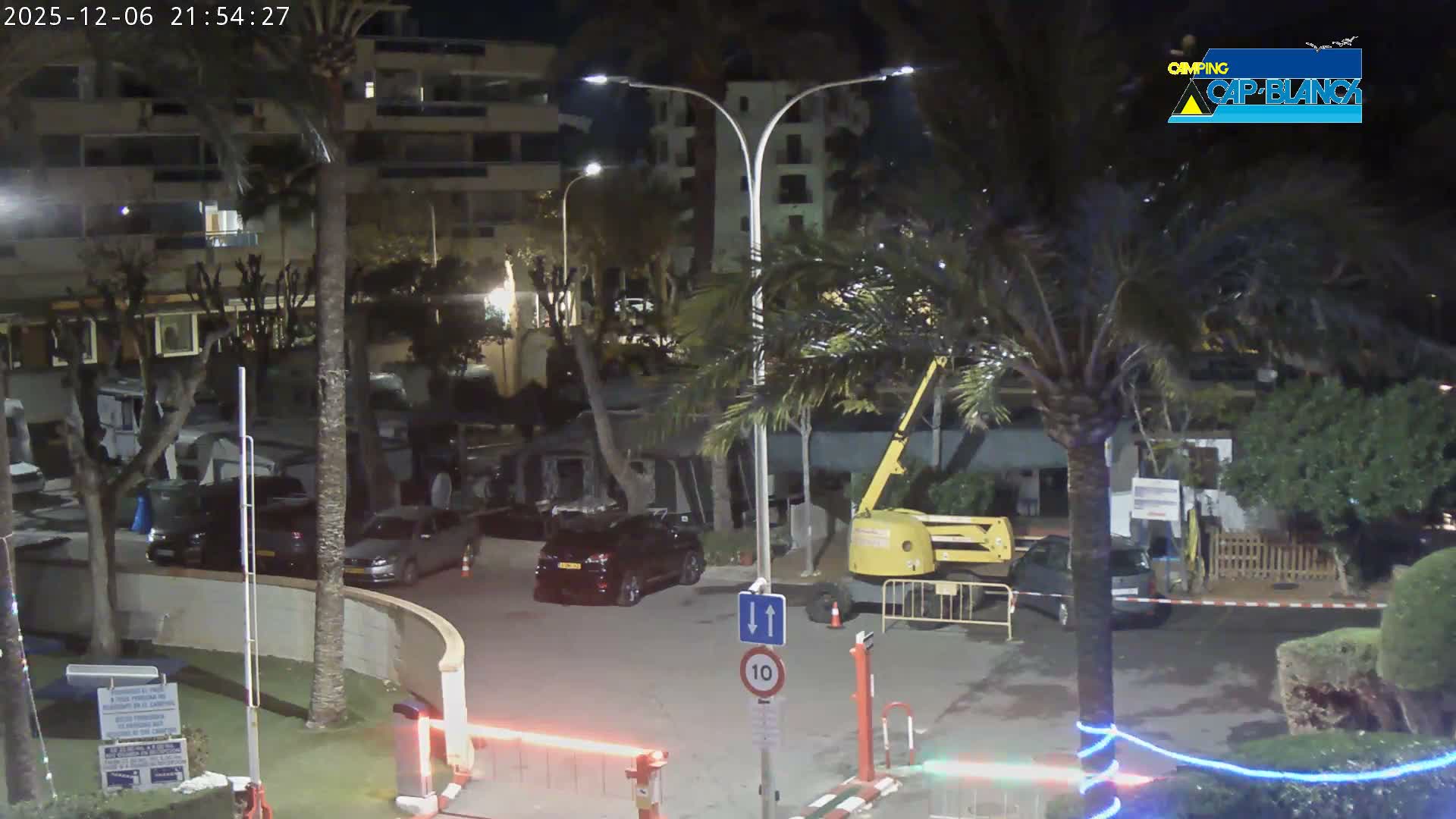 Altea, Camping Cap-Blanch Entrance - Alicante, Valencia, Spain