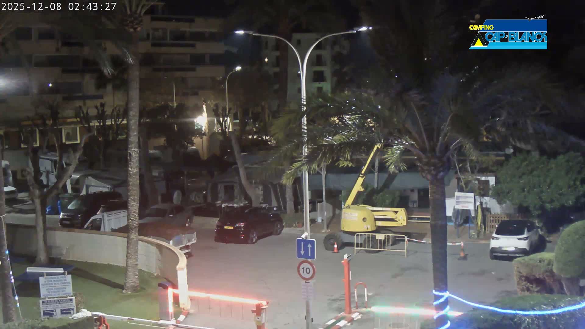 Altea, Camping Cap-Blanch Entrance - Alicante, Valencia, Spain