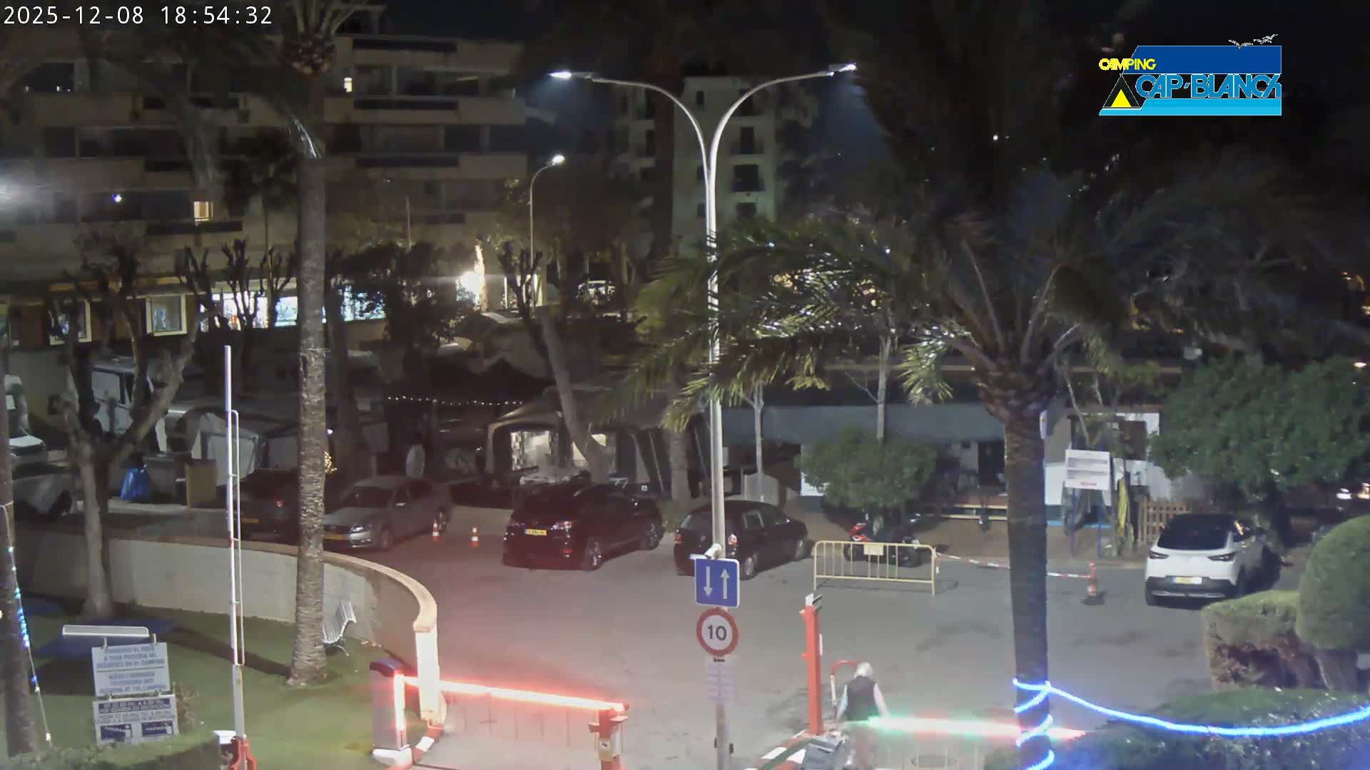 Altea, Camping Cap-Blanch Entrance - Alicante, Valencia, Spain