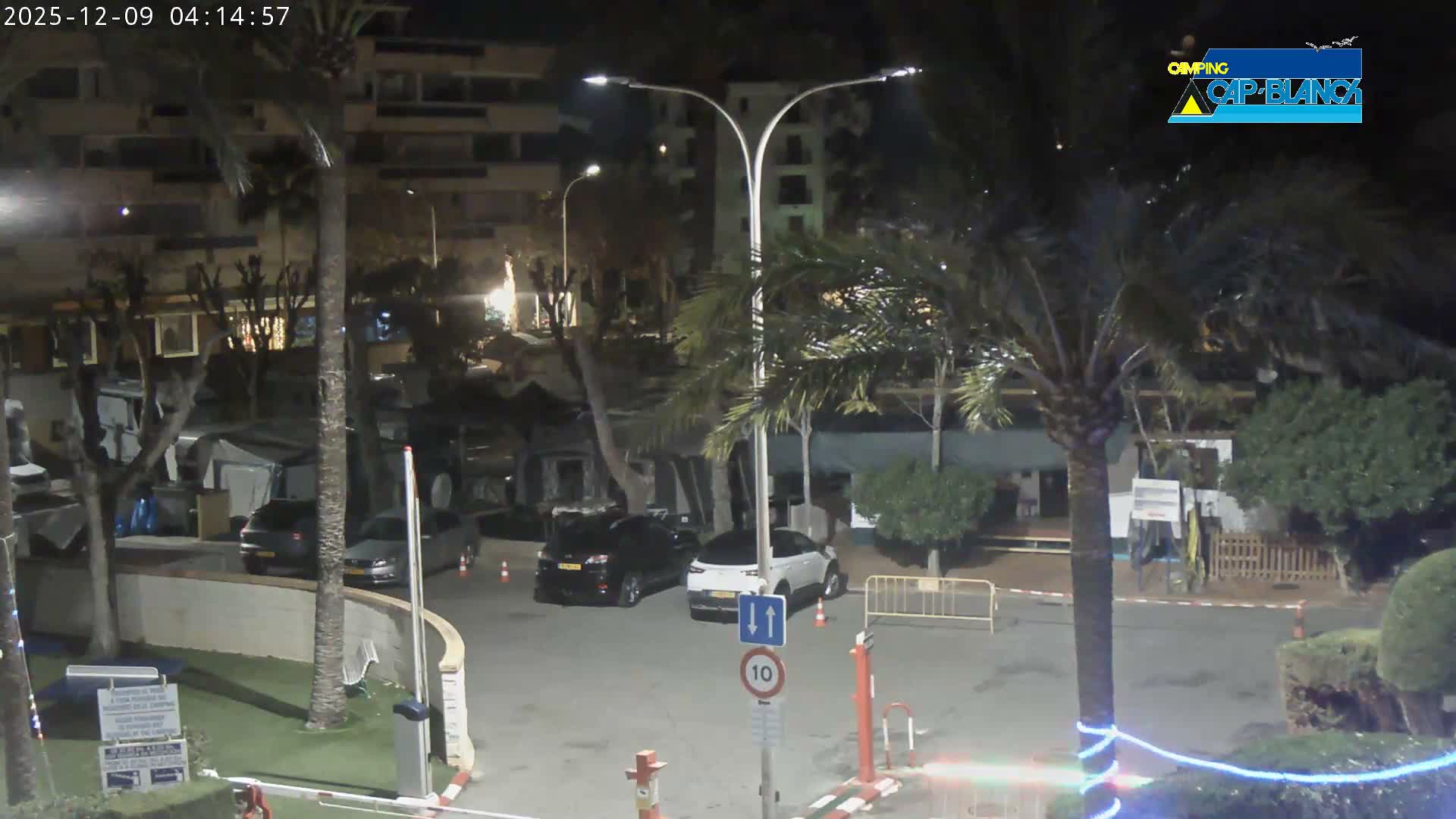 Altea, Camping Cap-Blanch Entrance - Alicante, Valencia, Spain