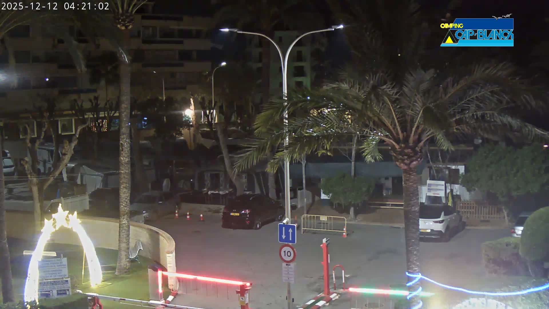 Altea, Camping Cap-Blanch Entrance - Alicante, Valencia, Spain