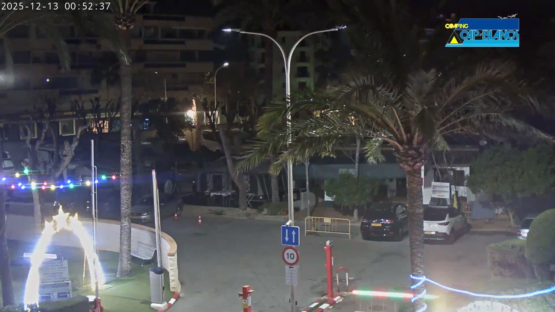 Altea, Camping Cap-Blanch Entrance - Alicante, Valencia, Spain