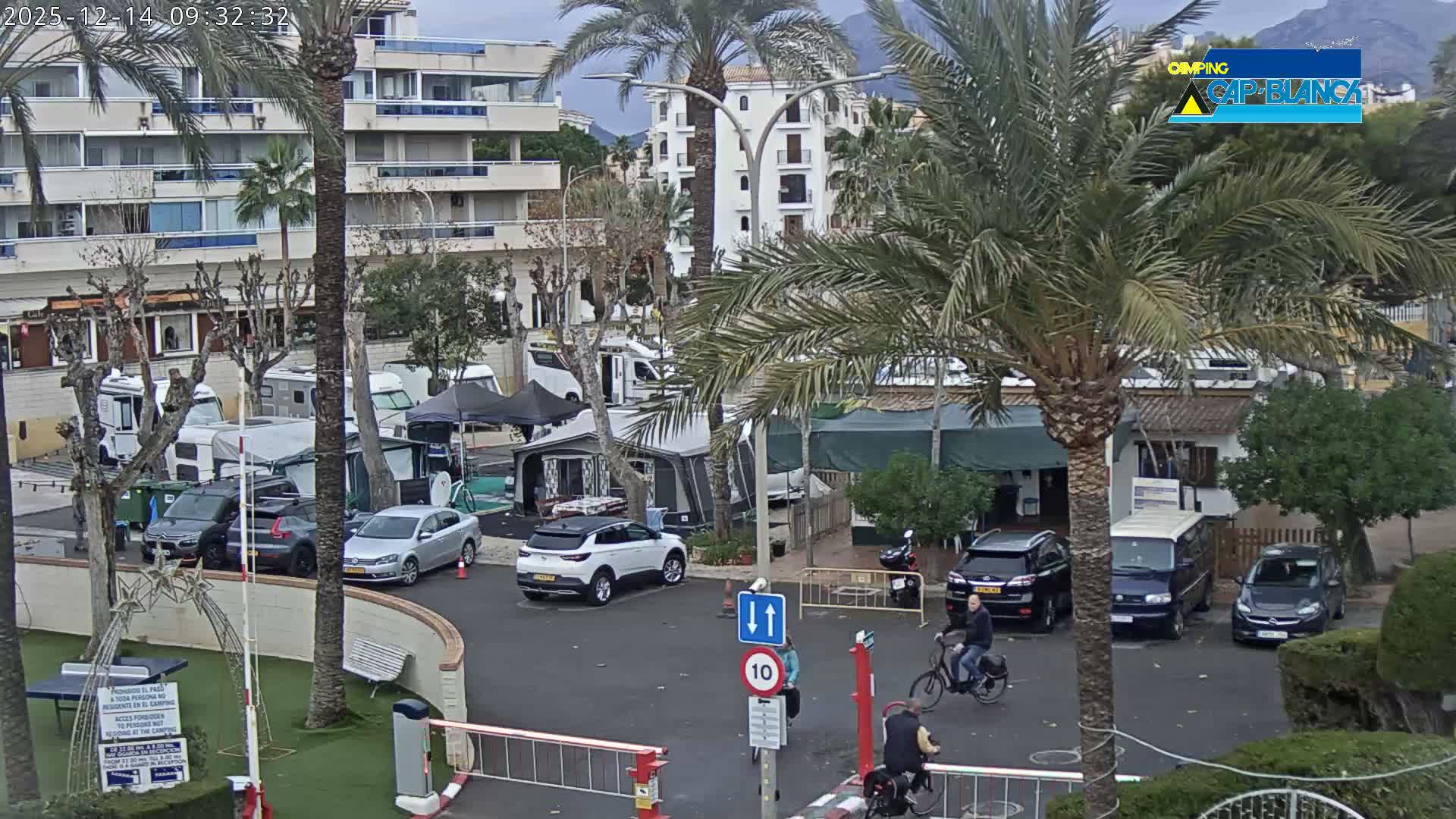 Altea, Camping Cap-Blanch Entrance - Alicante, Valencia, Spain