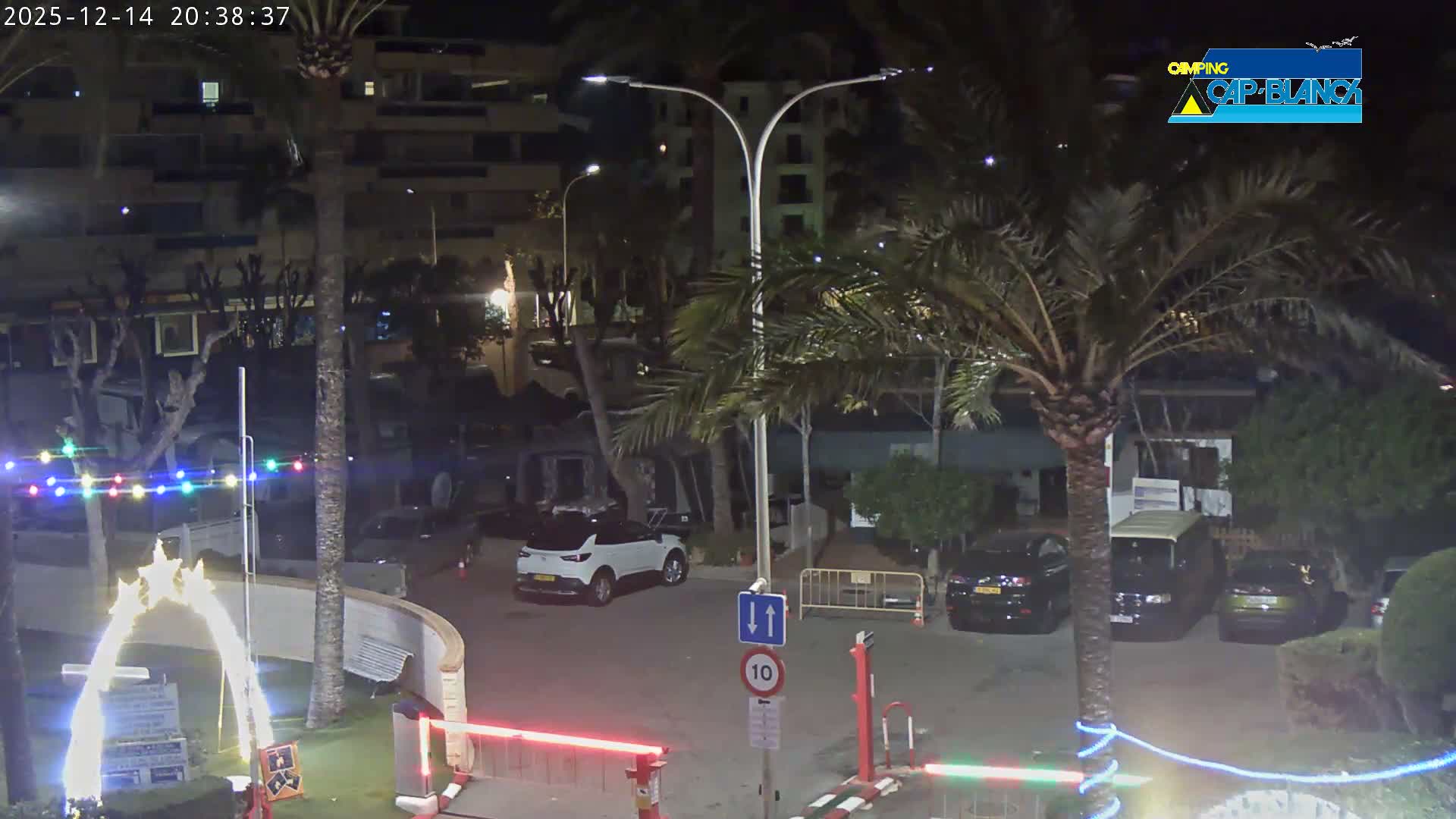 Altea, Camping Cap-Blanch Entrance - Alicante, Valencia, Spain