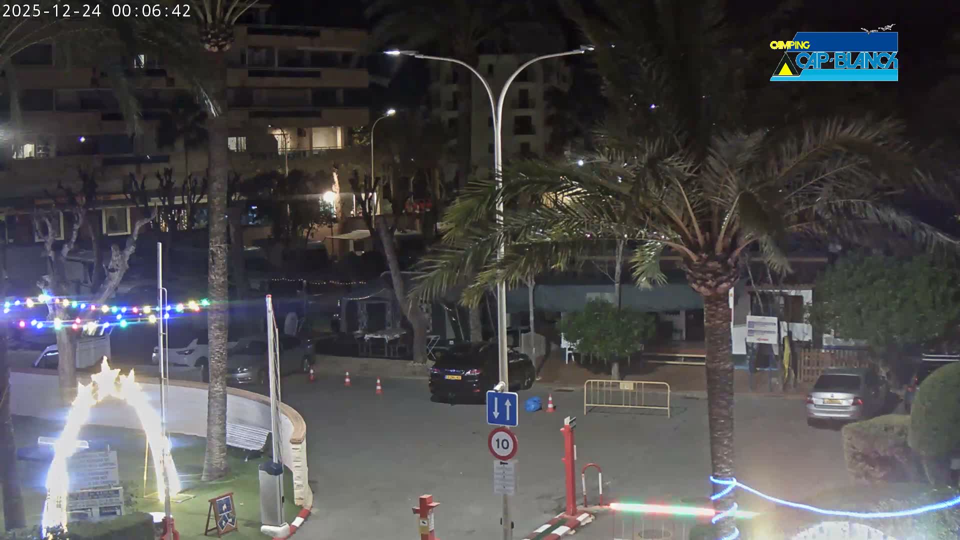 Altea, Camping Cap-Blanch Entrance - Alicante, Valencia, Spain