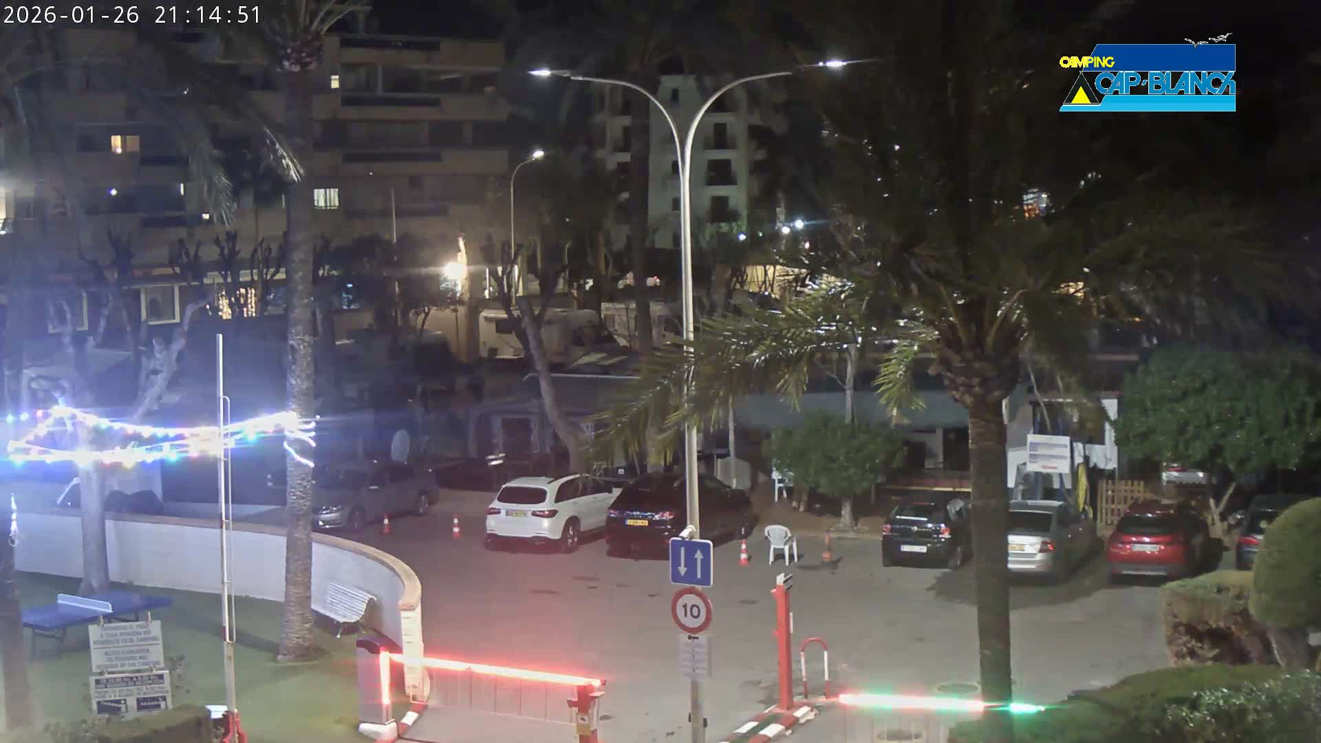 Altea, Camping Cap-Blanch Entrance - Alicante, Valencia, Spain