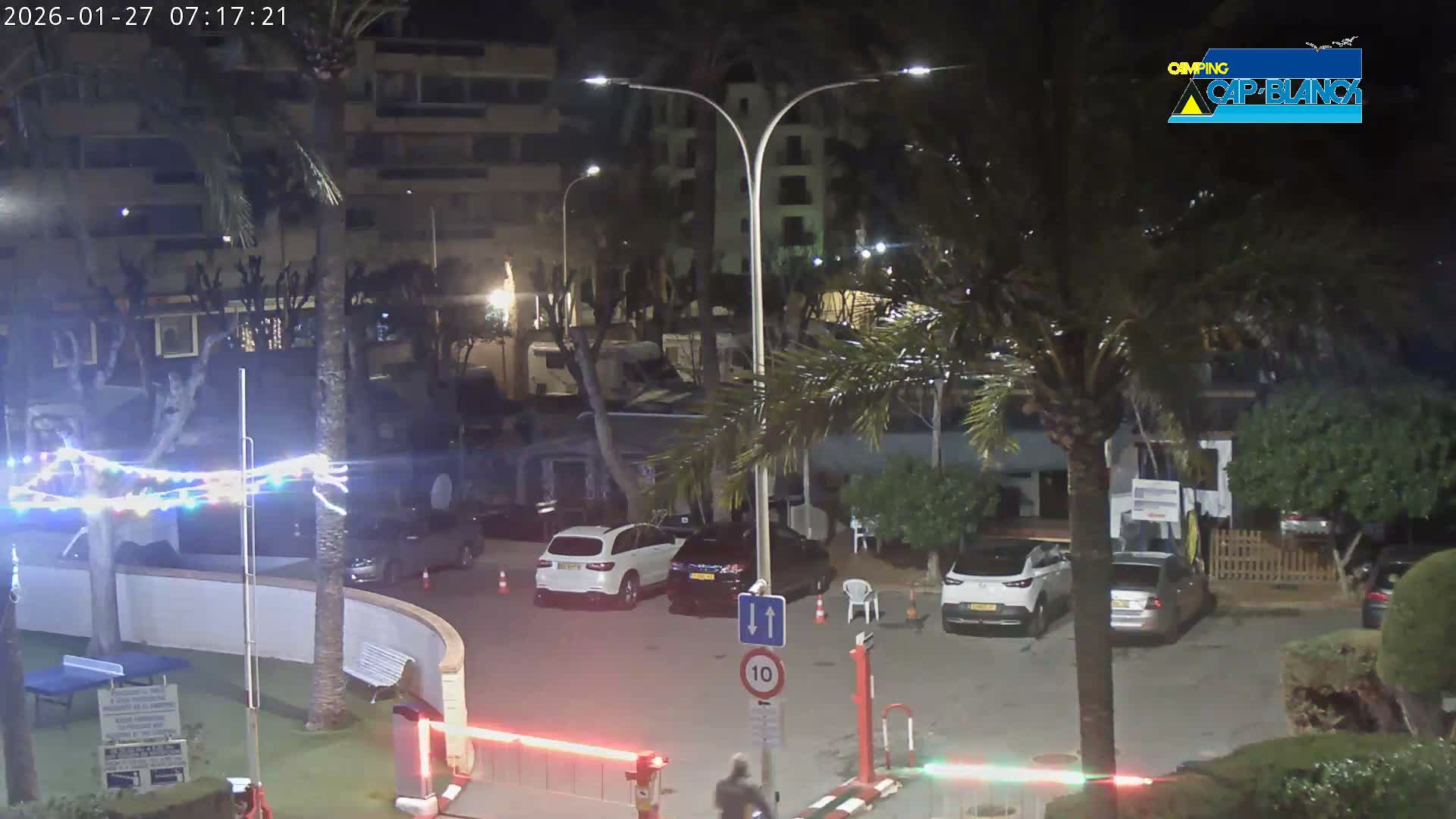 Altea, Camping Cap-Blanch Entrance - Alicante, Valencia, Spain