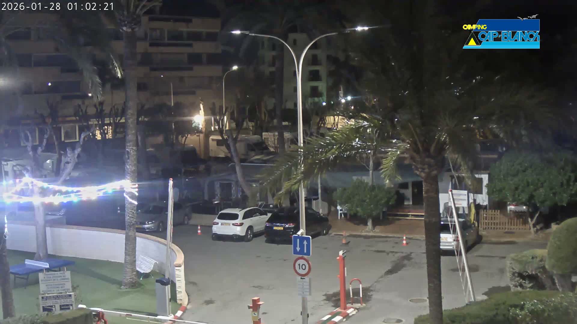 Altea, Camping Cap-Blanch Entrance - Alicante, Valencia, Spain