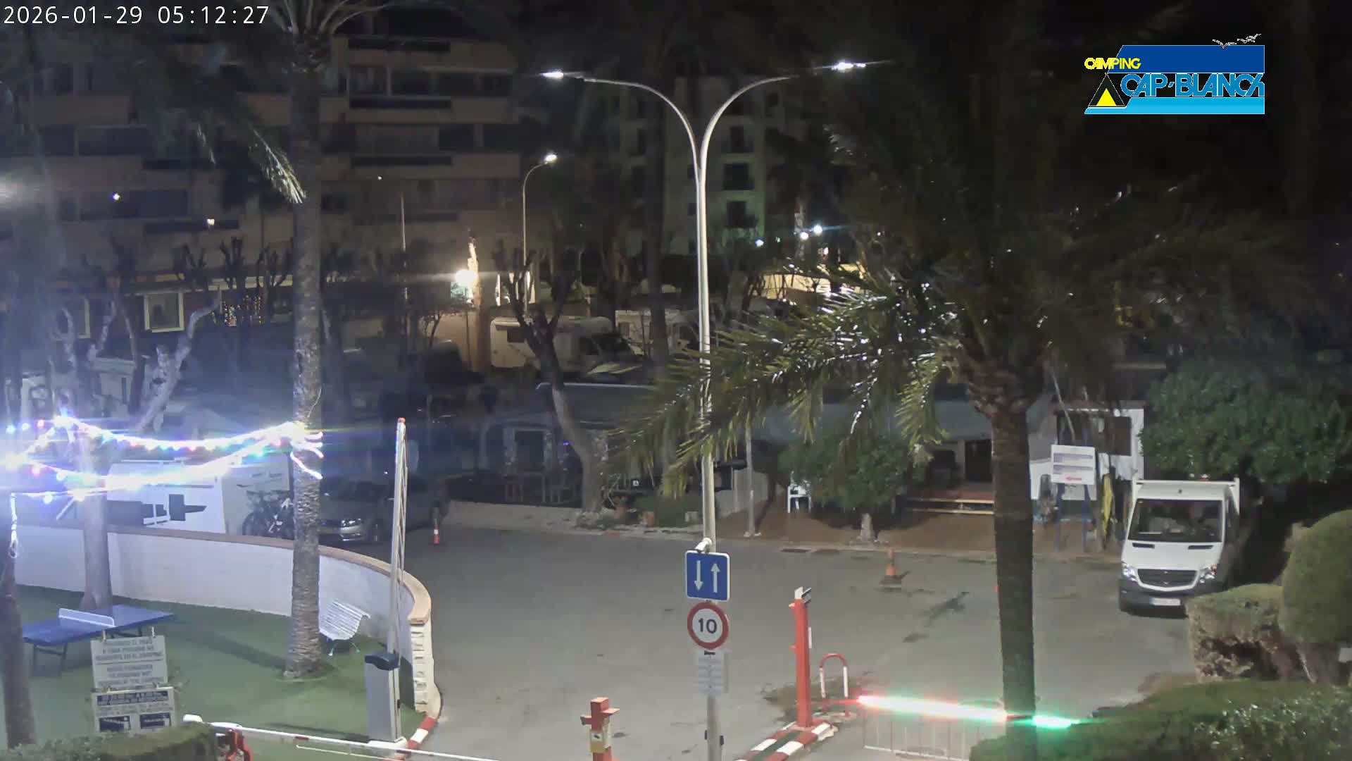 Altea, Camping Cap-Blanch Entrance - Alicante, Valencia, Spain