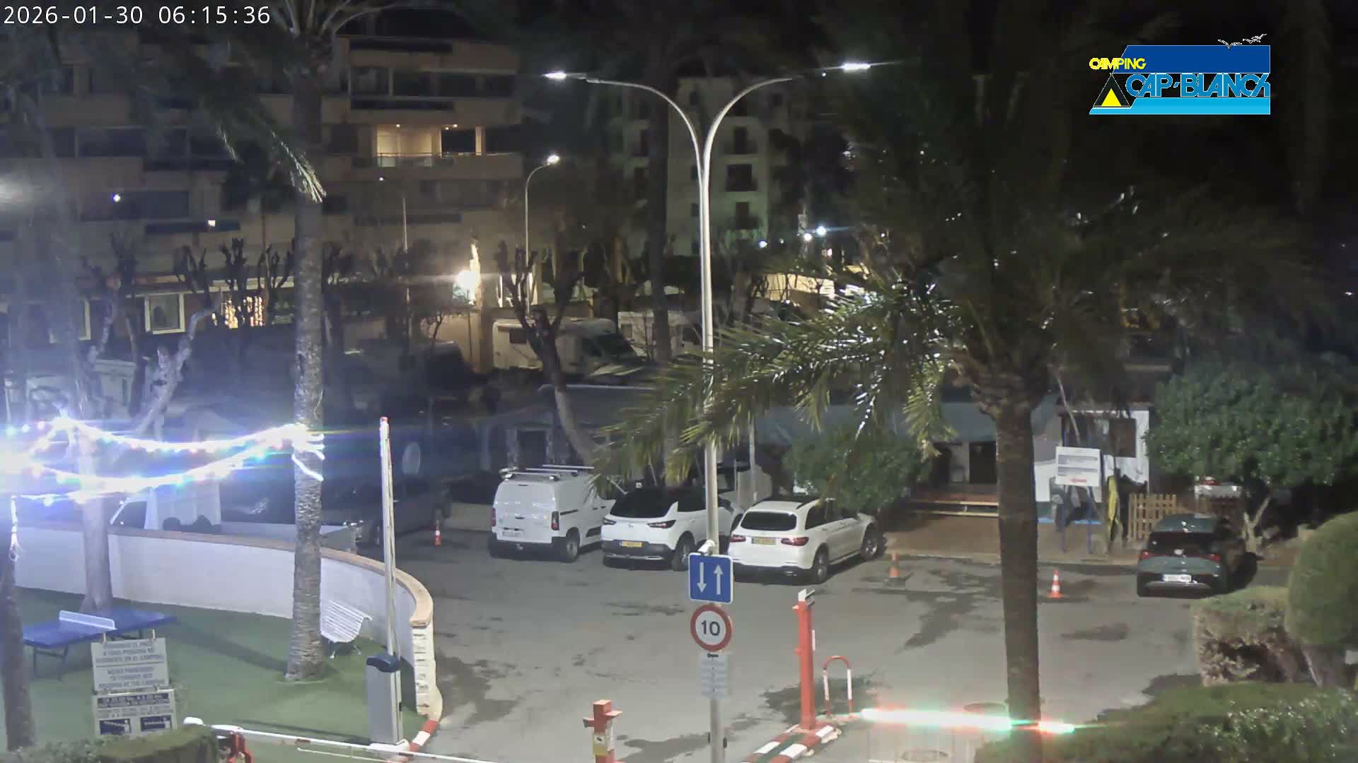 Altea, Camping Cap-Blanch Entrance - Alicante, Valencia, Spain