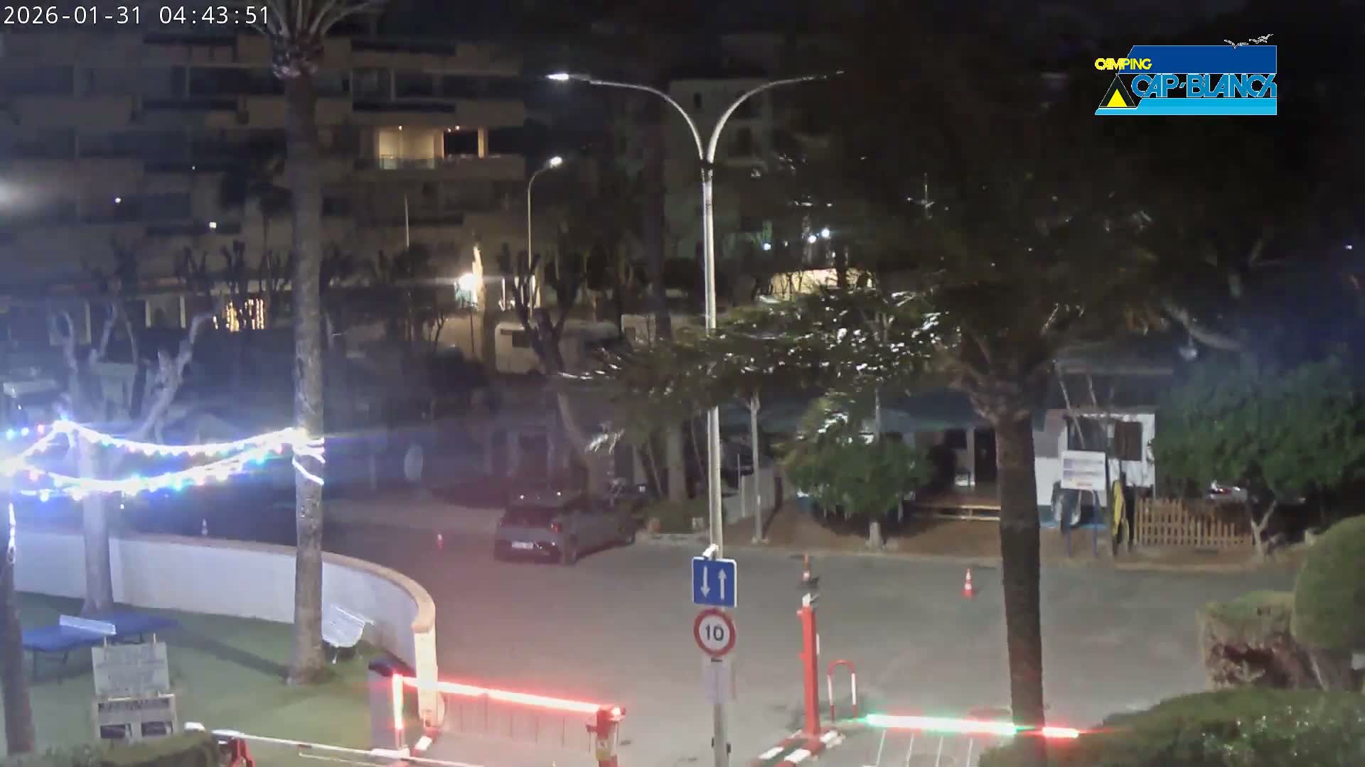 Altea, Camping Cap-Blanch Entrance - Alicante, Valencia, Spain
