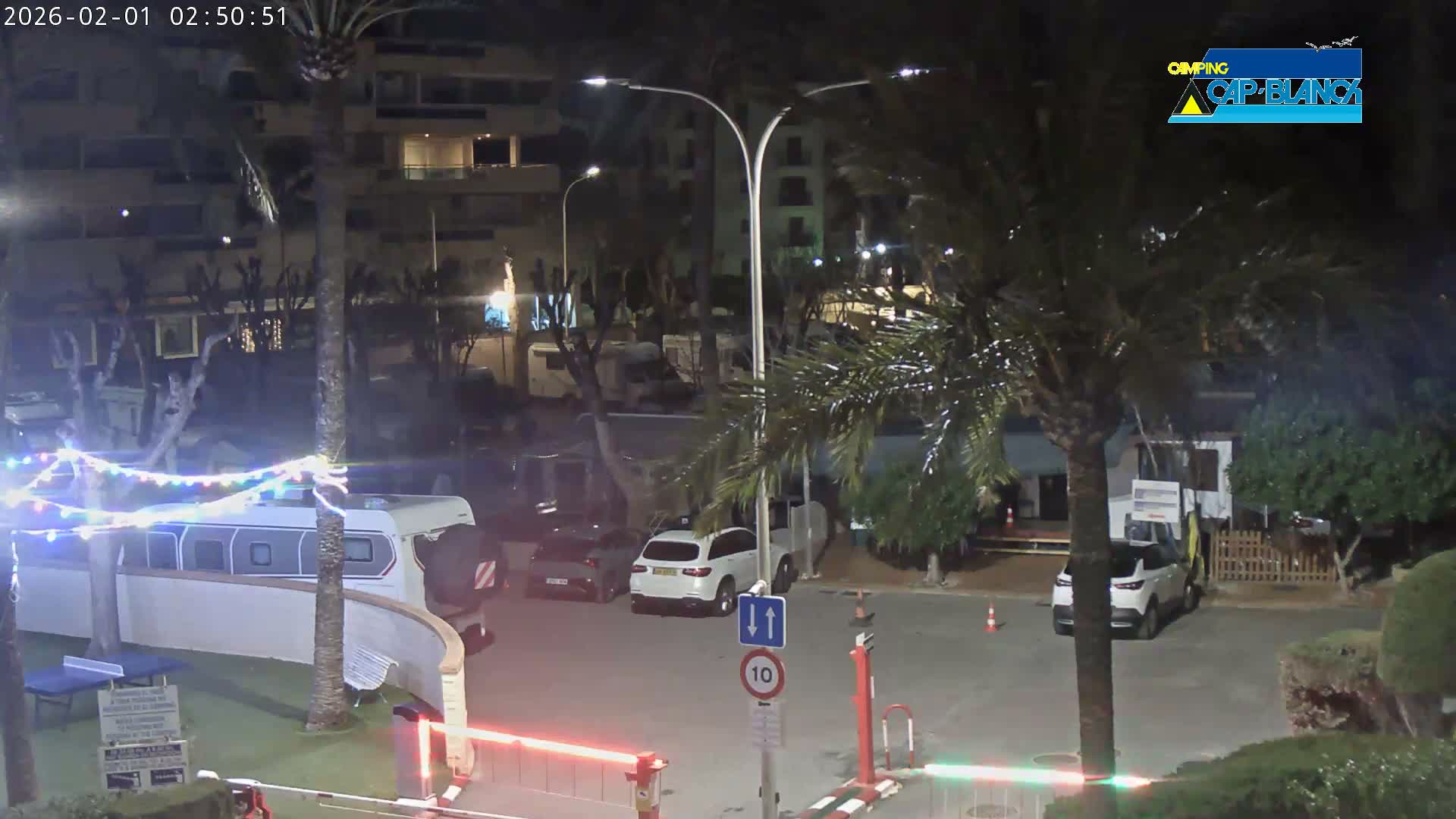 Altea, Camping Cap-Blanch Entrance - Alicante, Valencia, Spain