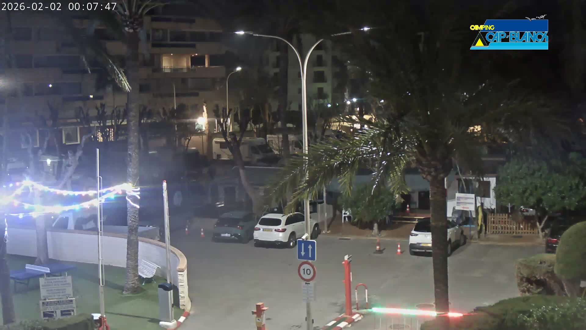 Altea, Camping Cap-Blanch Entrance - Alicante, Valencia, Spain