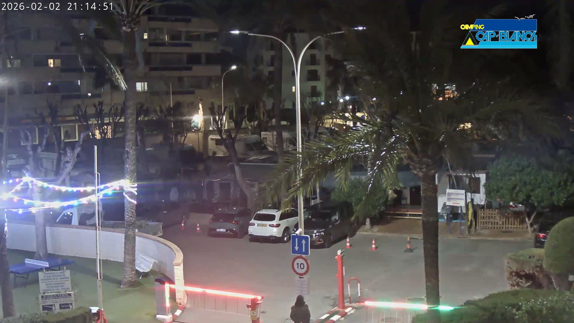 Altea, Camping Cap-Blanch Entrance - Alicante, Valencia, Spain