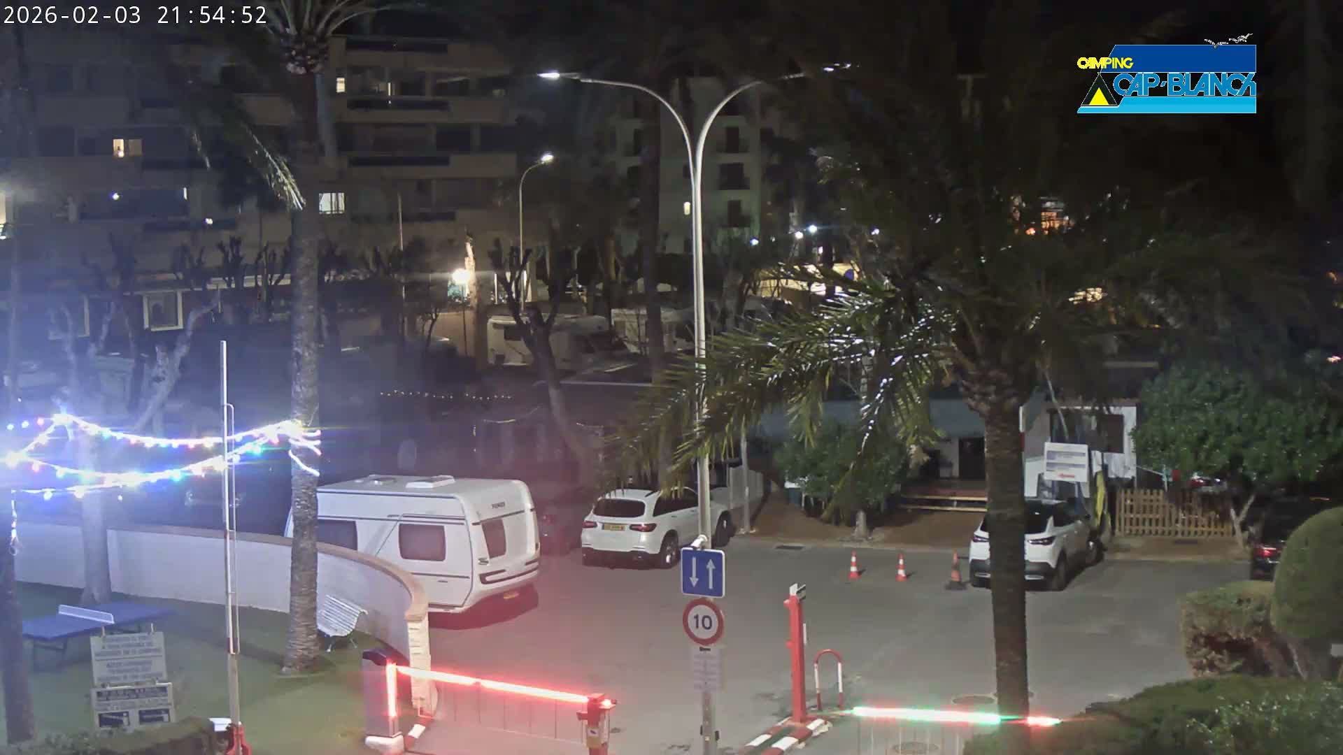 Altea, Camping Cap-Blanch Entrance - Alicante, Valencia, Spain
