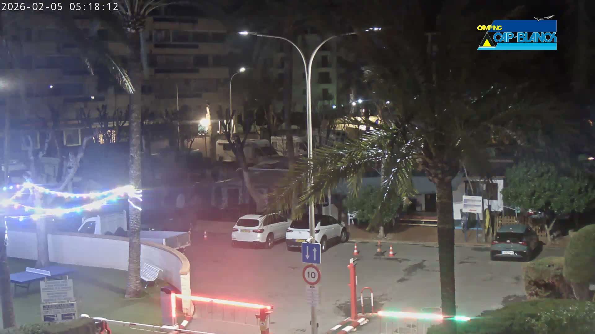 Altea, Camping Cap-Blanch Entrance - Alicante, Valencia, Spain