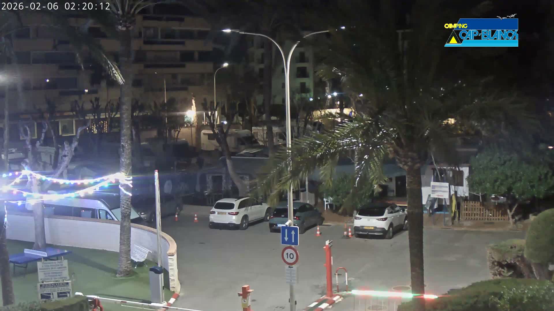 Altea, Camping Cap-Blanch Entrance - Alicante, Valencia, Spain