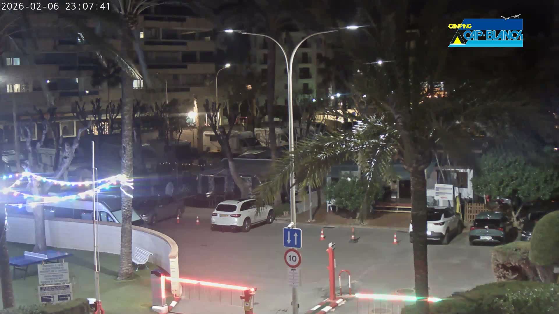 Altea, Camping Cap-Blanch Entrance - Alicante, Valencia, Spain