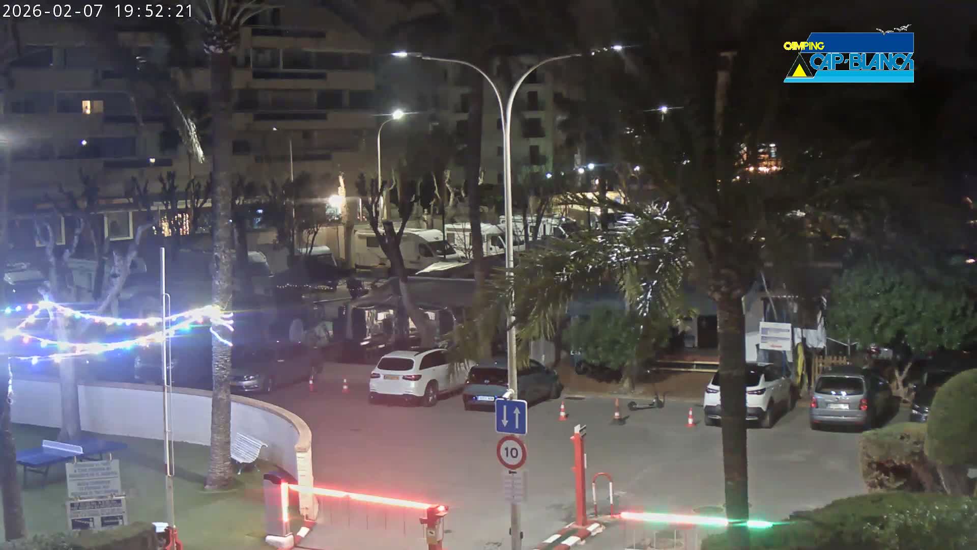 Altea, Camping Cap-Blanch Entrance - Alicante, Valencia, Spain