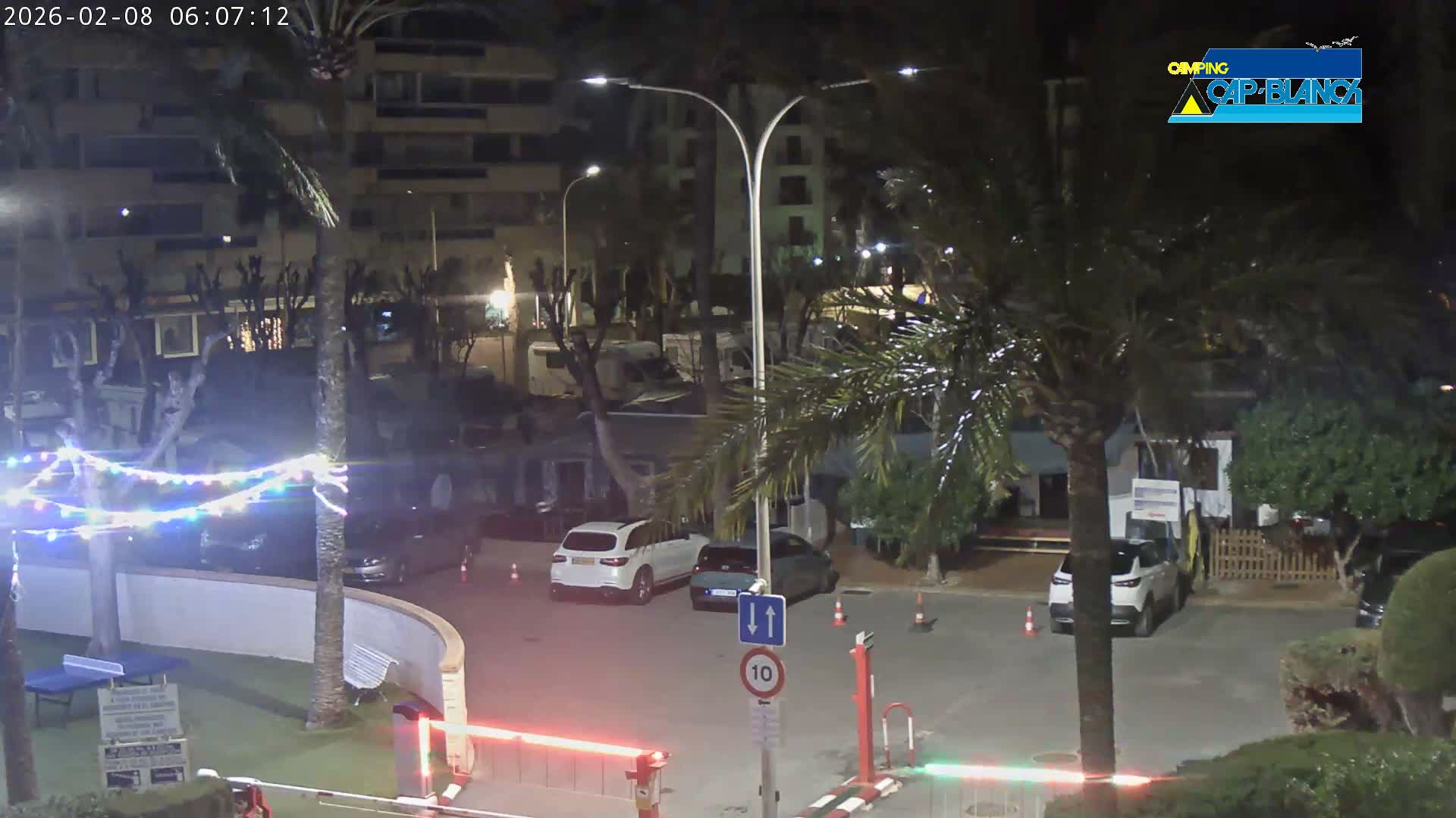Altea, Camping Cap-Blanch Entrance - Alicante, Valencia, Spain