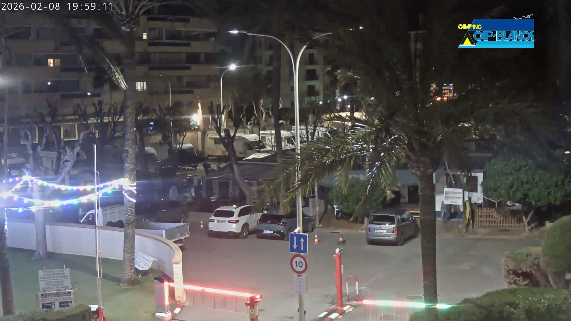 Altea, Camping Cap-Blanch Entrance - Alicante, Valencia, Spain