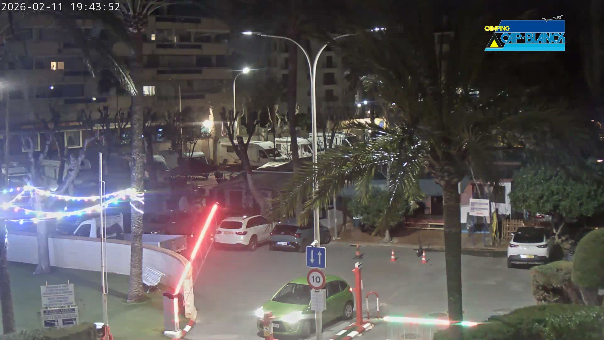 Altea, Camping Cap-Blanch Entrance - Alicante, Valencia, Spain