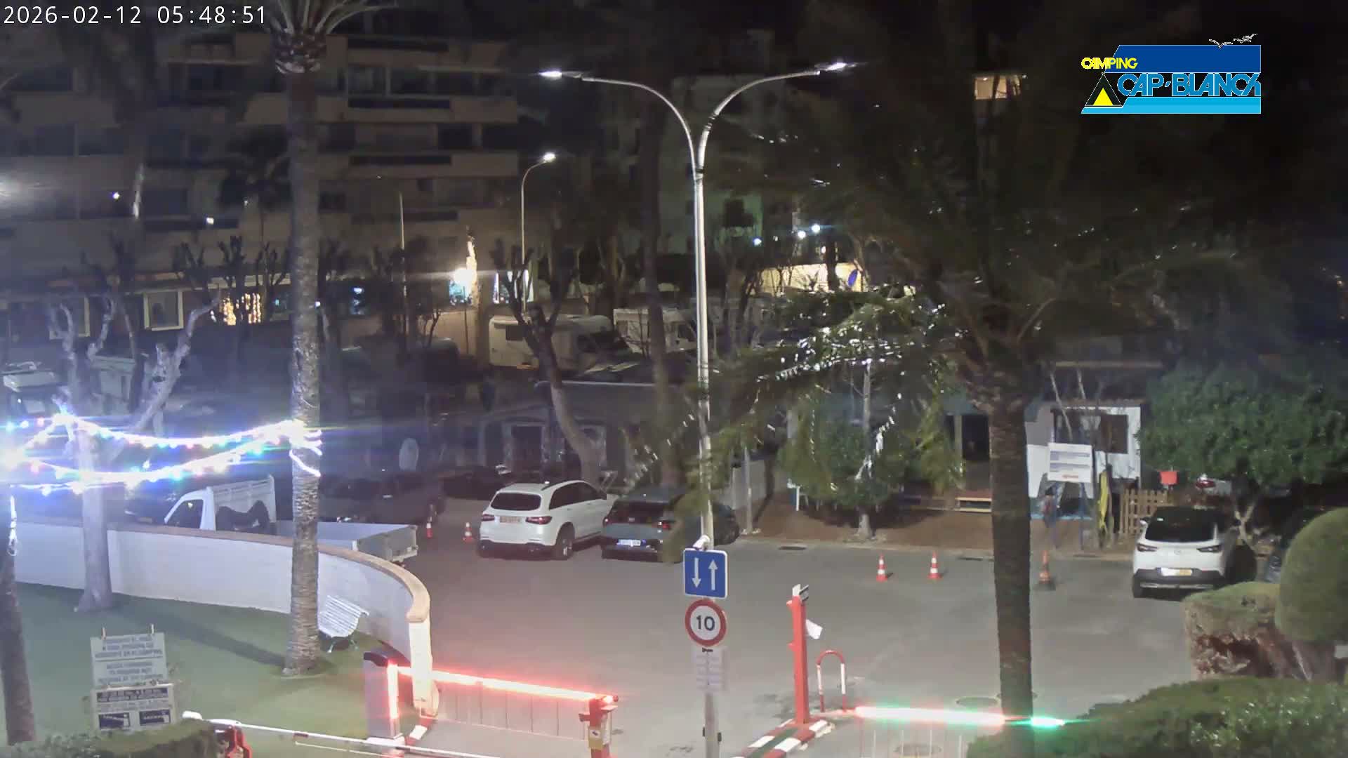 Altea, Camping Cap-Blanch Entrance - Alicante, Valencia, Spain
