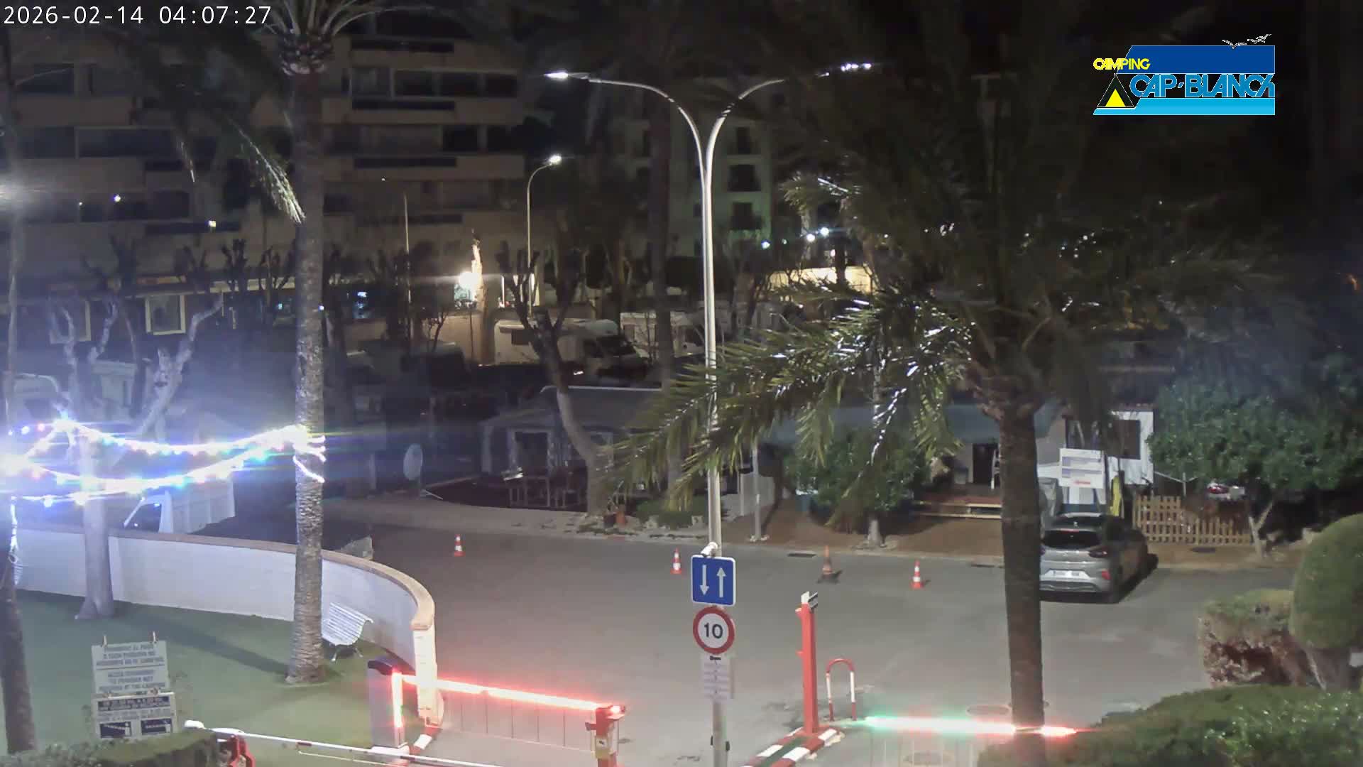 Altea, Camping Cap-Blanch Entrance - Alicante, Valencia, Spain
