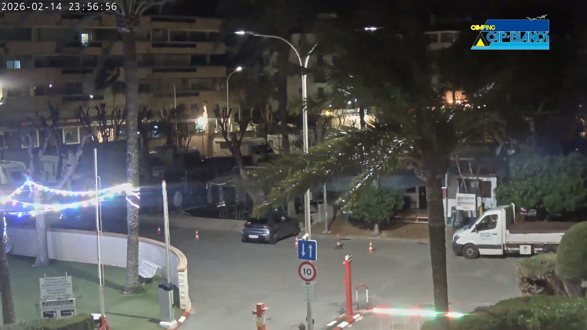 Altea, Camping Cap-Blanch Entrance - Alicante, Valencia, Spain
