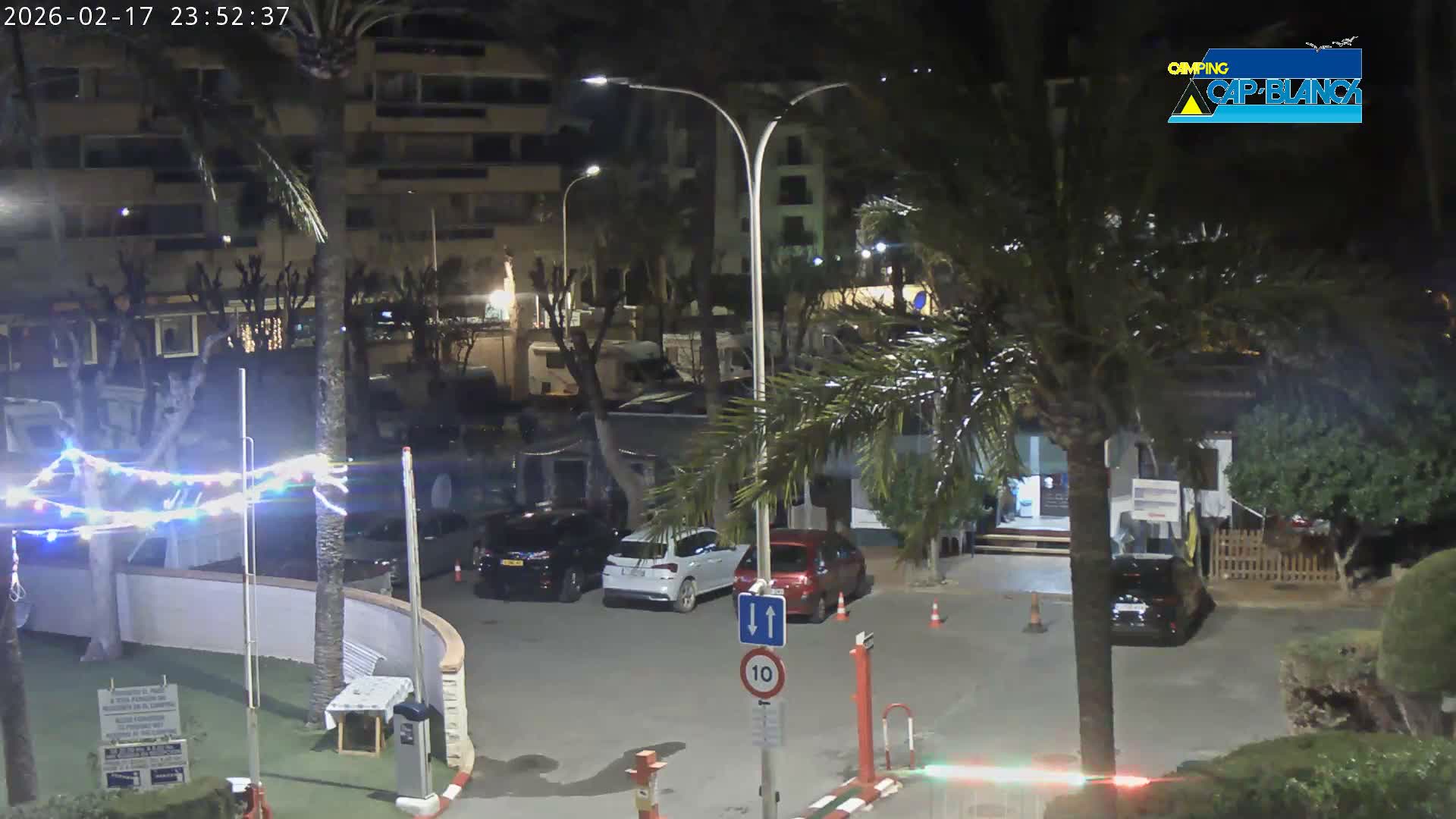 Altea, Camping Cap-Blanch Entrance - Alicante, Valencia, Spain